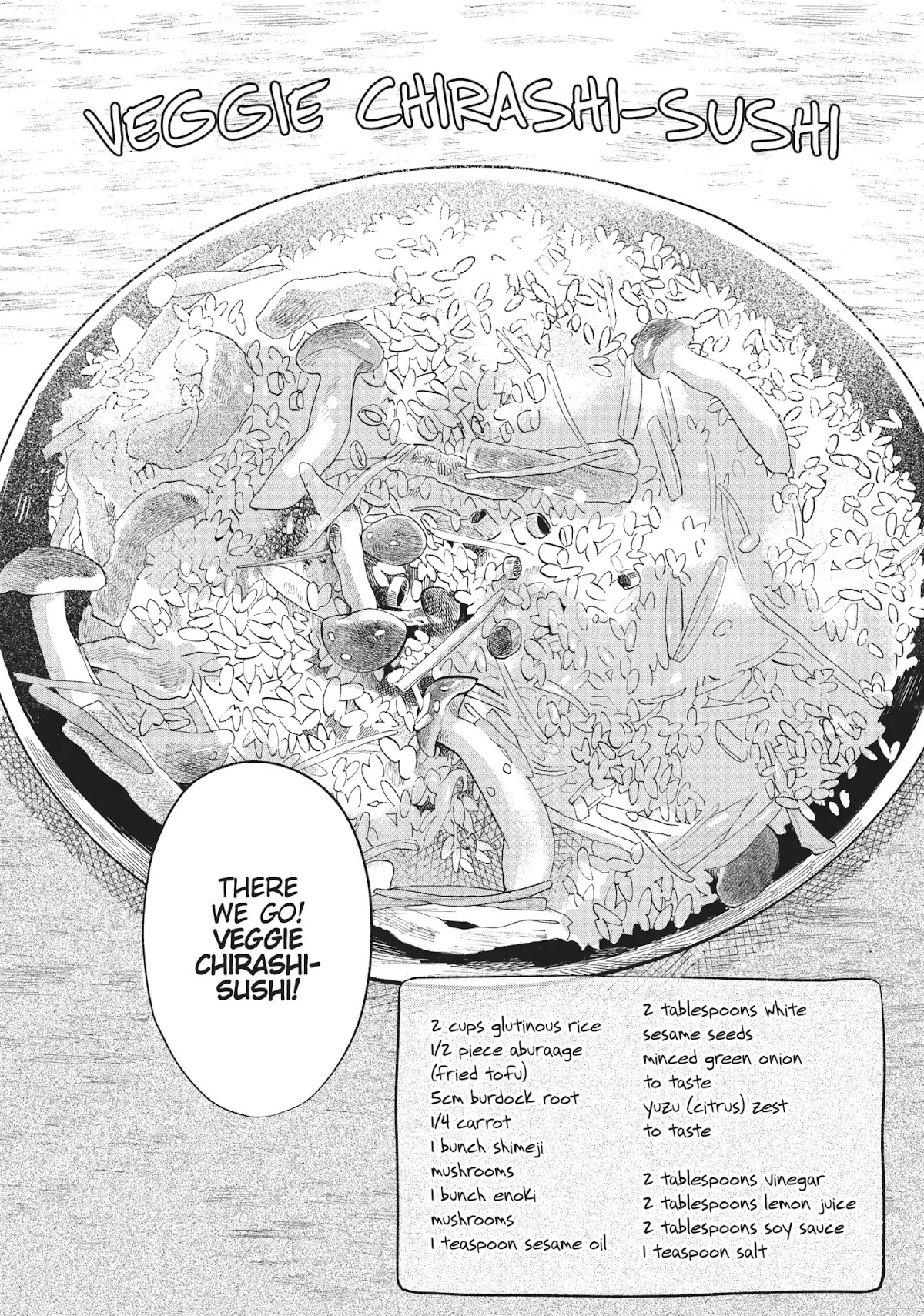 Owari Nochi, Asanagi Kurashi. Chapter 11 page 19 - Chapter 11: A New Door & Veggie Chirashi-Sushi