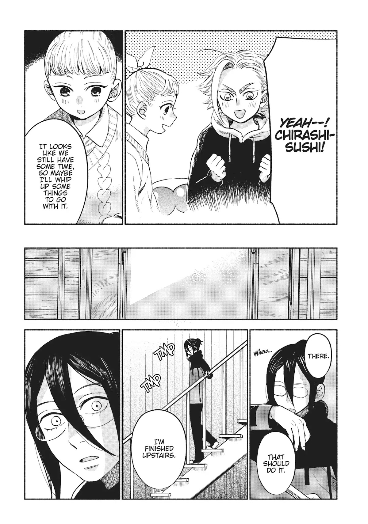 Owari Nochi, Asanagi Kurashi. Chapter 11 page 20 - Chapter 11: A New Door & Veggie Chirashi-Sushi