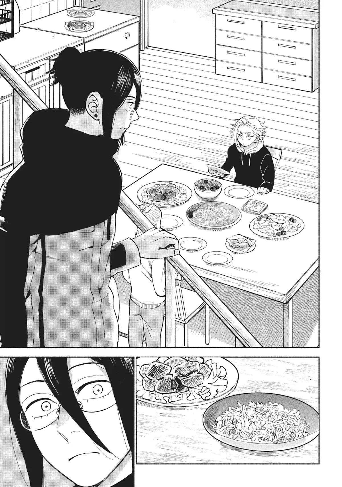 Owari Nochi, Asanagi Kurashi. Chapter 11 page 21 - Chapter 11: A New Door & Veggie Chirashi-Sushi