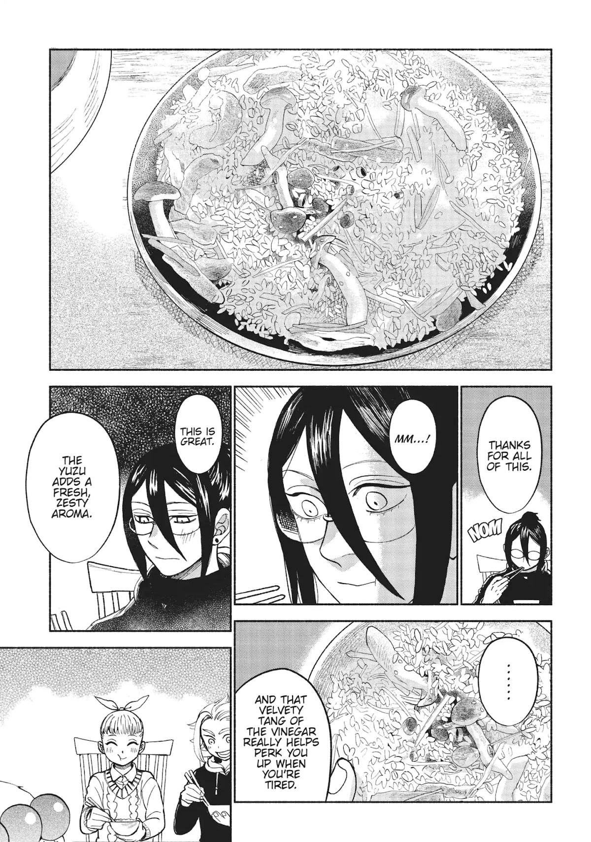 Owari Nochi, Asanagi Kurashi. Chapter 11 page 23 - Chapter 11: A New Door & Veggie Chirashi-Sushi