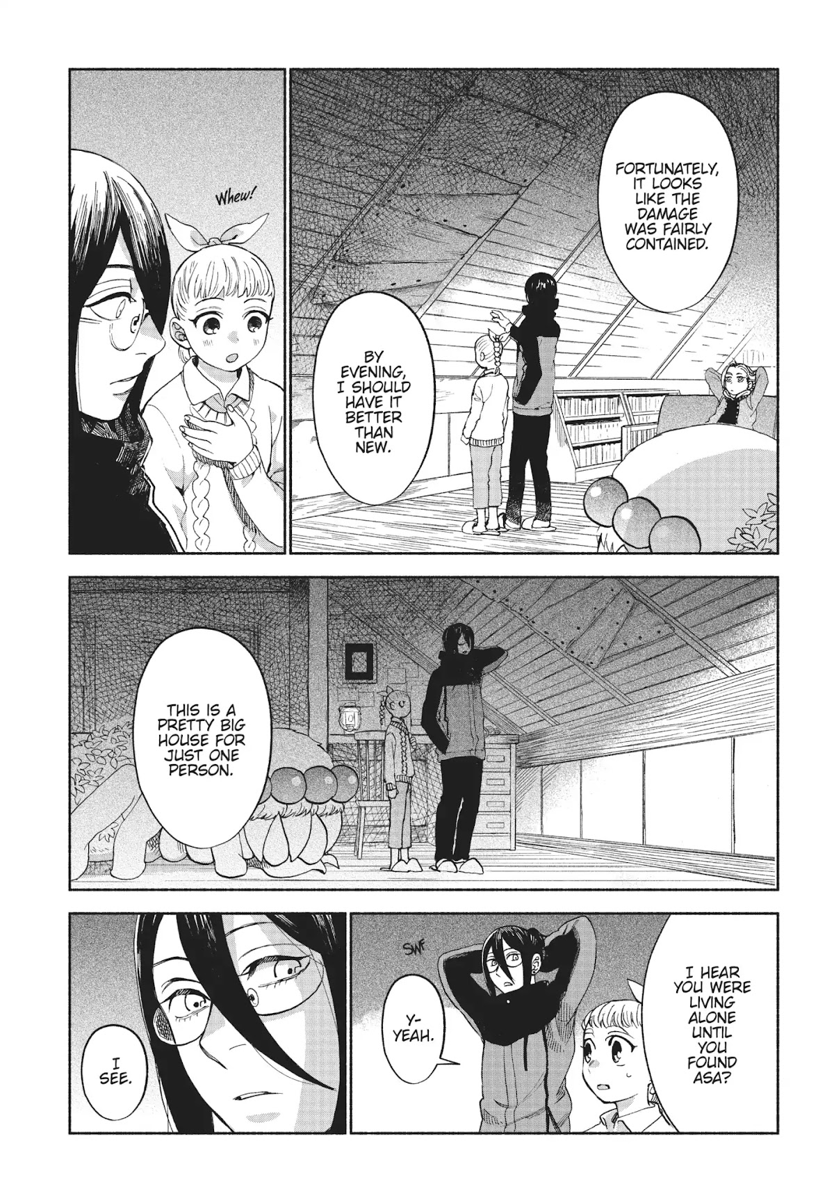 Owari Nochi, Asanagi Kurashi. Chapter 11 page 7 - Chapter 11: A New Door & Veggie Chirashi-Sushi