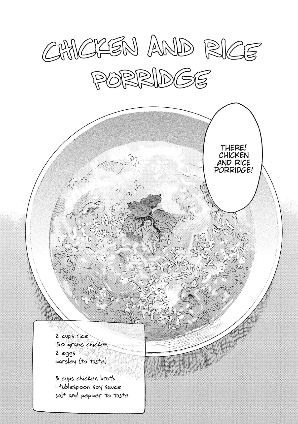 Owari Nochi, Asanagi Kurashi. Chapter 12 page 10 - Chapter 12: Winter Begins & Chicken and Rice Porridge