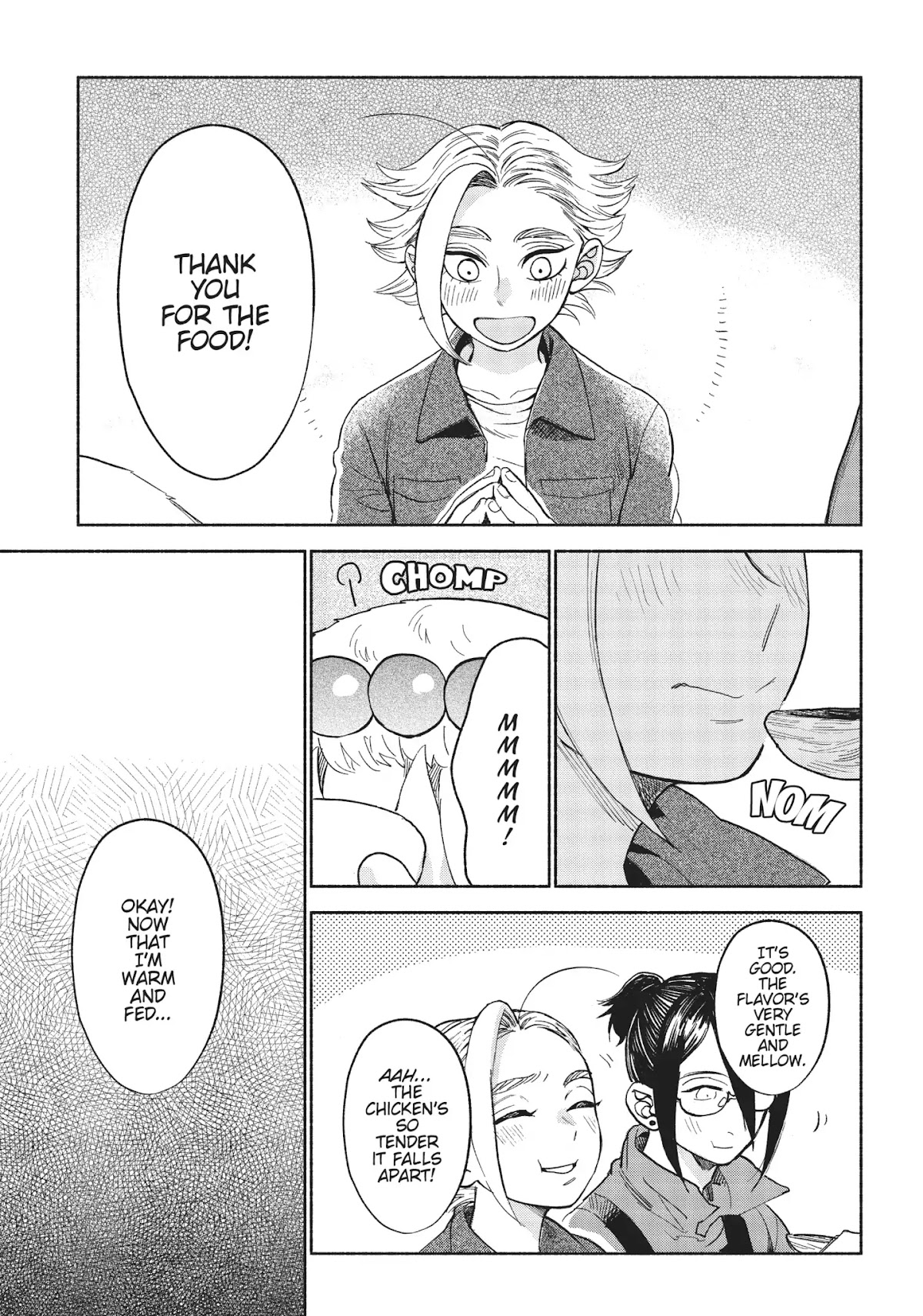 Owari Nochi, Asanagi Kurashi. Chapter 12 page 11 - Chapter 12: Winter Begins & Chicken and Rice Porridge