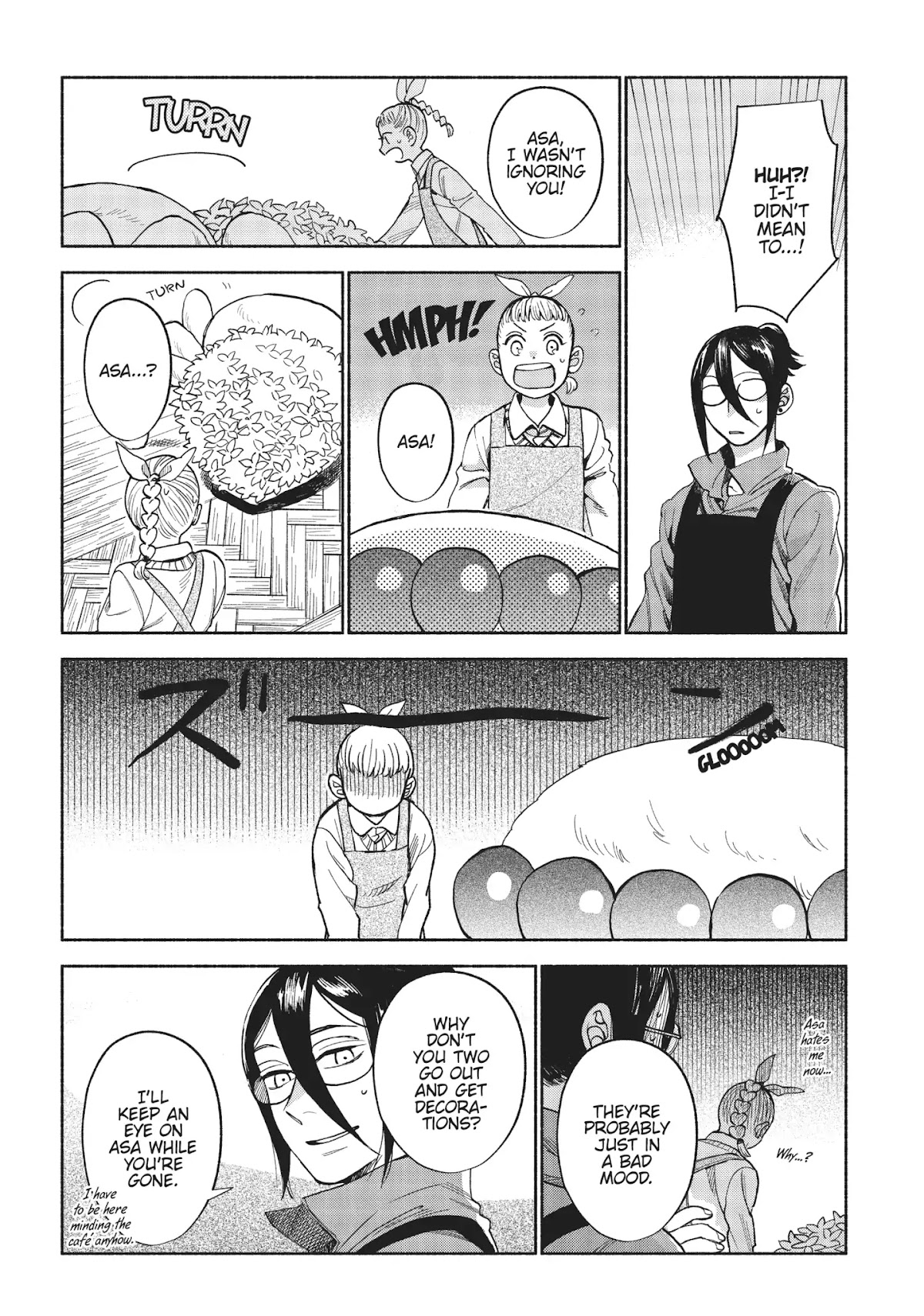 Owari Nochi, Asanagi Kurashi. Chapter 12 page 14 - Chapter 12: Winter Begins & Chicken and Rice Porridge