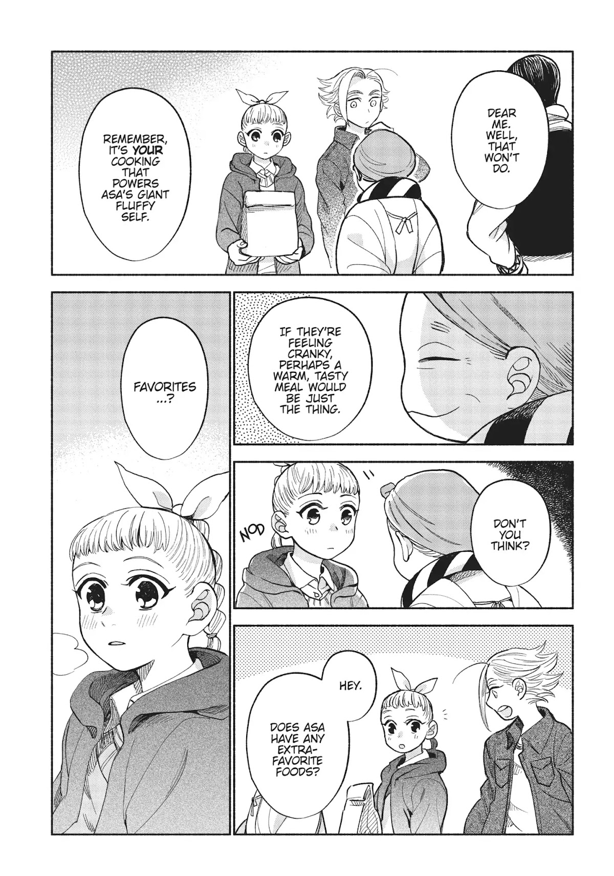 Owari Nochi, Asanagi Kurashi. Chapter 12 page 19 - Chapter 12: Winter Begins & Chicken and Rice Porridge