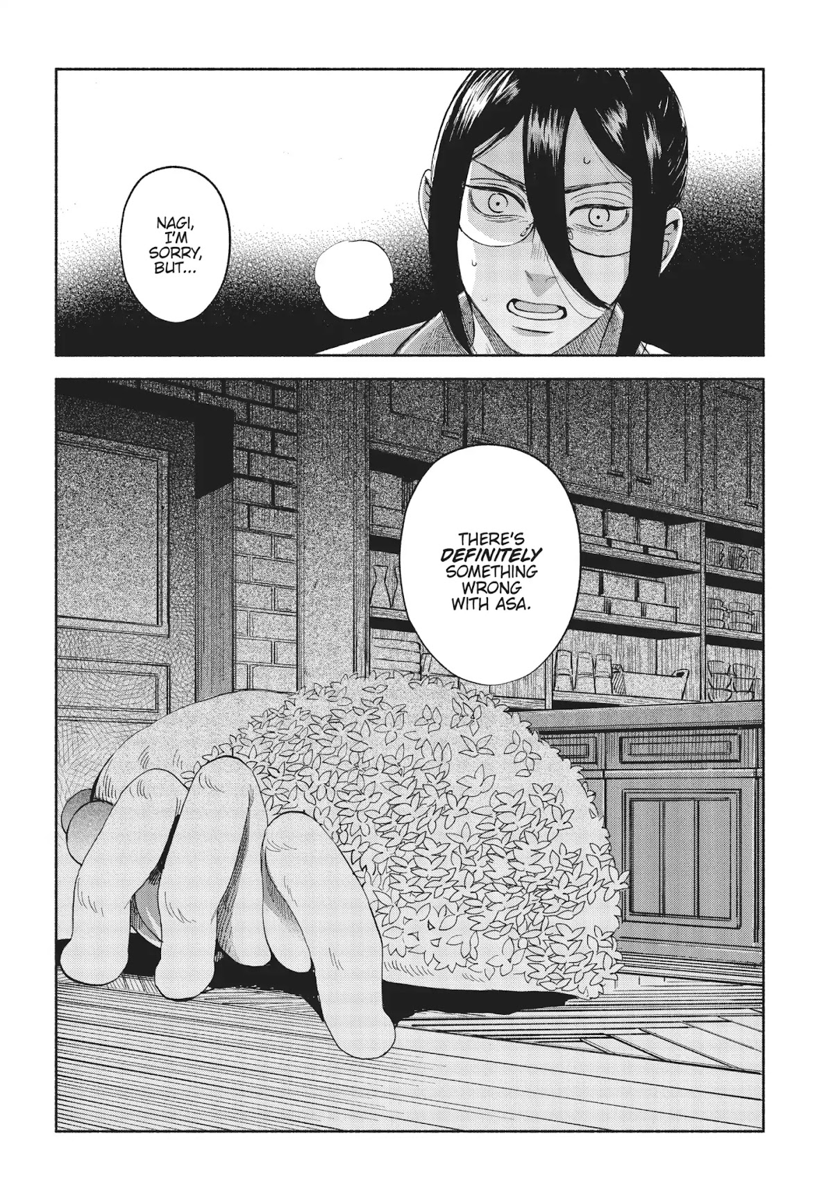 Owari Nochi, Asanagi Kurashi. Chapter 12 page 28 - Chapter 12: Winter Begins & Chicken and Rice Porridge