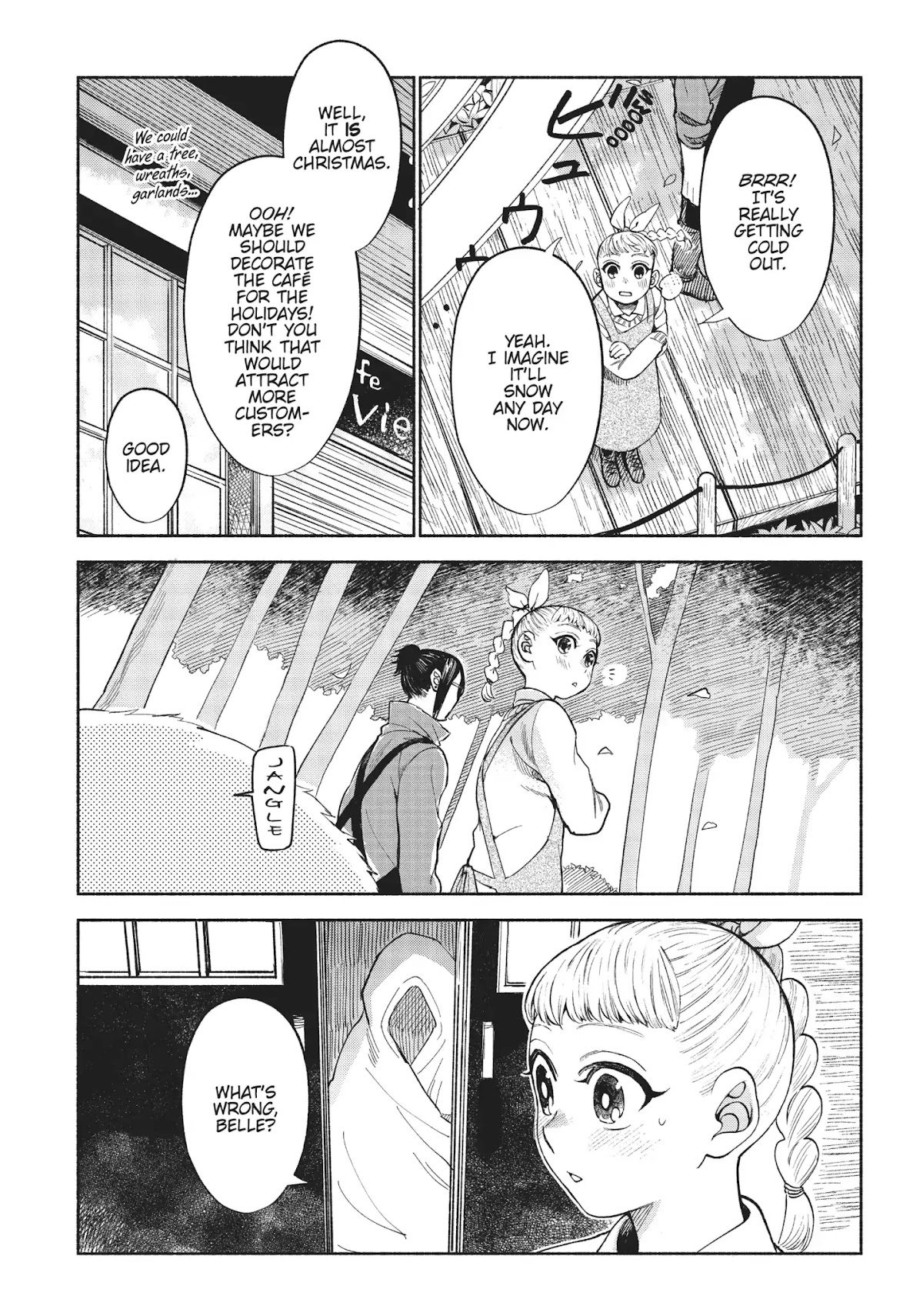 Owari Nochi, Asanagi Kurashi. Chapter 12 page 3 - Chapter 12: Winter Begins & Chicken and Rice Porridge