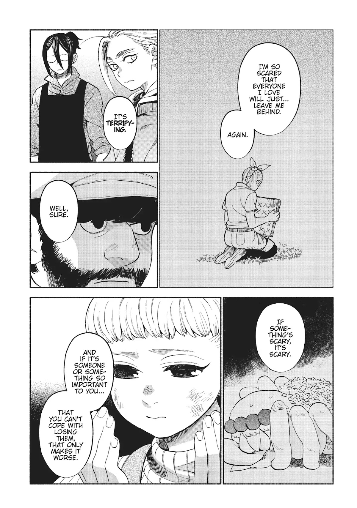 Owari Nochi, Asanagi Kurashi. Chapter 13 page 15 - Chapter 13: Asa's Changes & Pumpkin Flan