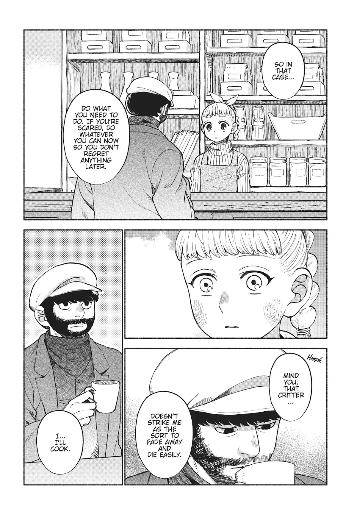 Owari Nochi, Asanagi Kurashi. Chapter 13 page 16 - Chapter 13: Asa's Changes & Pumpkin Flan