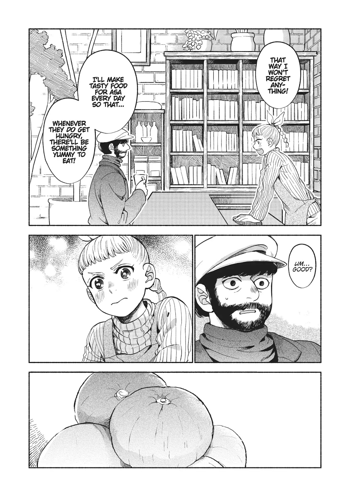 Owari Nochi, Asanagi Kurashi. Chapter 13 page 17 - Chapter 13: Asa's Changes & Pumpkin Flan