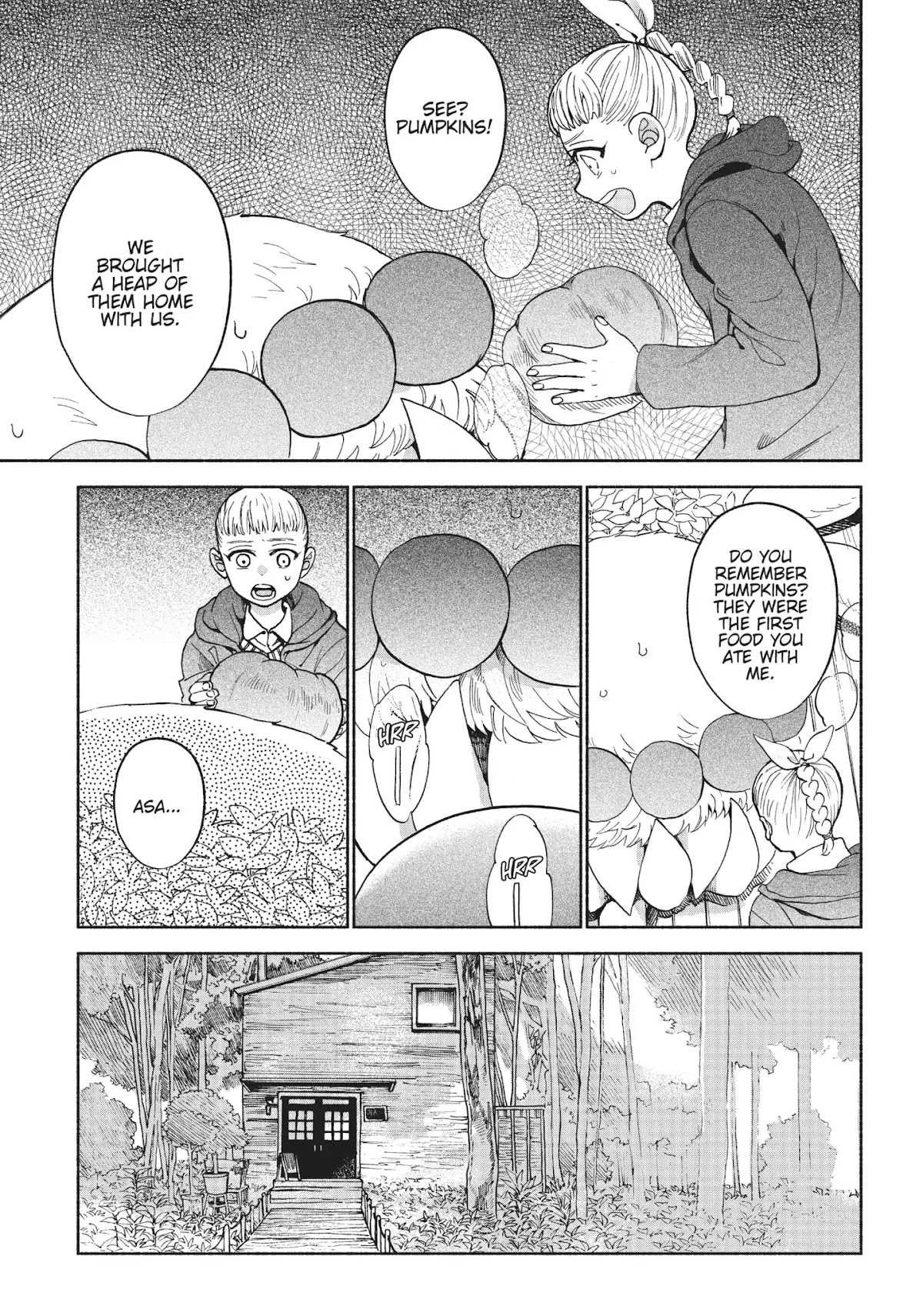 Owari Nochi, Asanagi Kurashi. Chapter 13 page 5 - Chapter 13: Asa's Changes & Pumpkin Flan