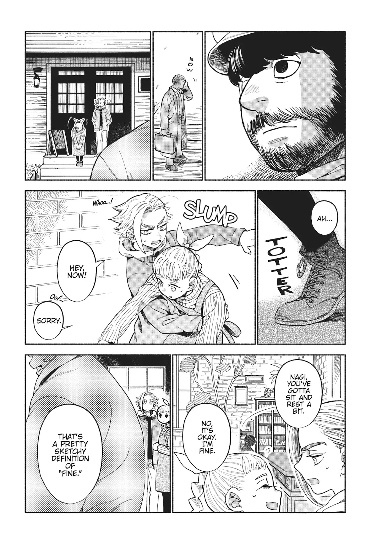 Owari Nochi, Asanagi Kurashi. Chapter 13 page 8 - Chapter 13: Asa's Changes & Pumpkin Flan