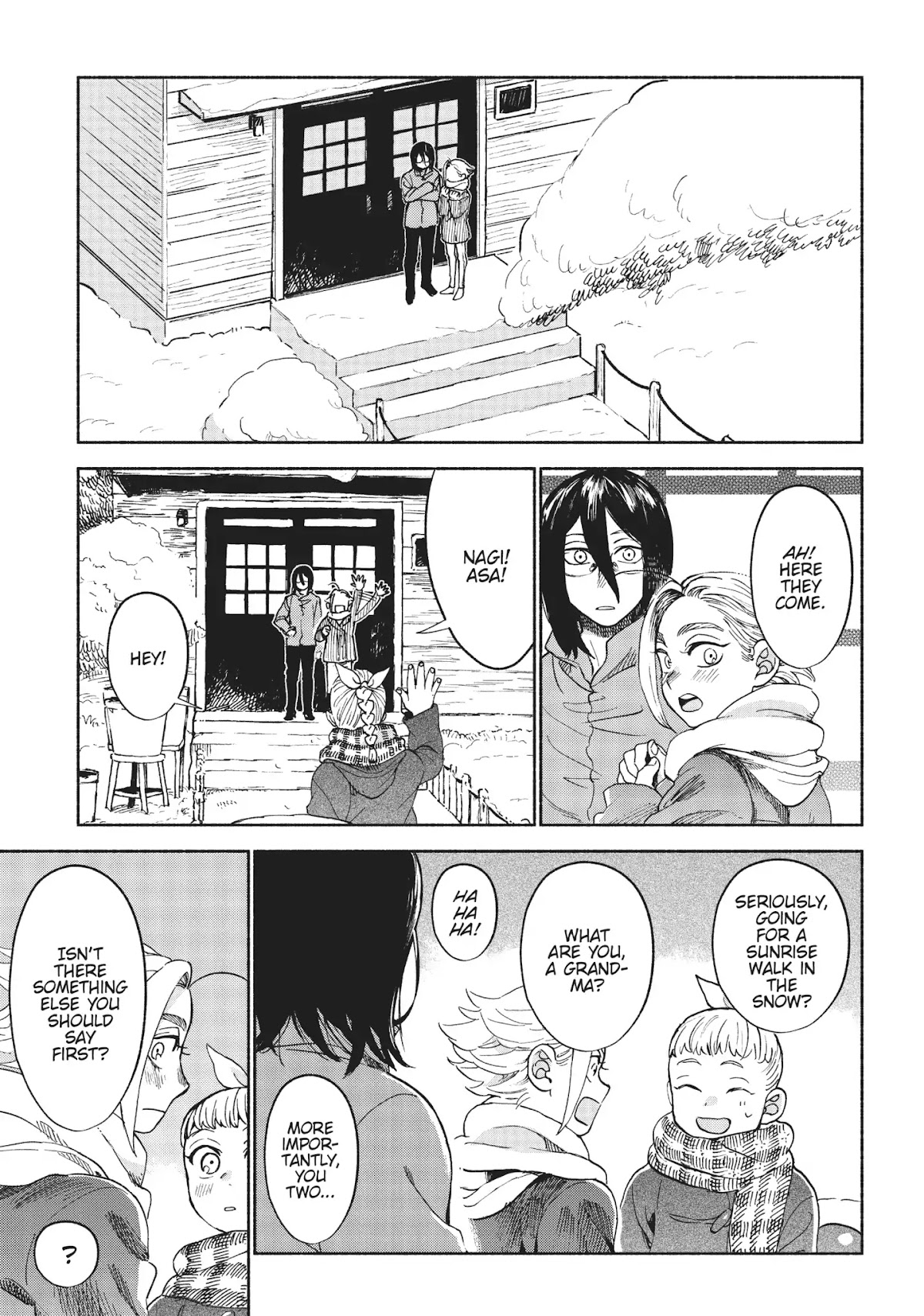 Owari Nochi, Asanagi Kurashi. Chapter 14 page 35 - Chapter 14: Happiness & a Buche de Noel