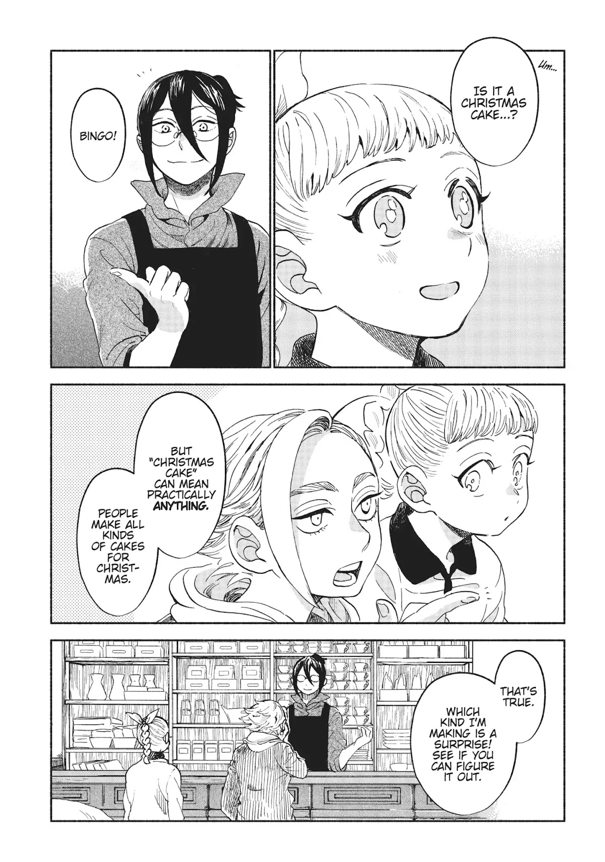Owari Nochi, Asanagi Kurashi. Chapter 14 page 9 - Chapter 14: Happiness & a Buche de Noel