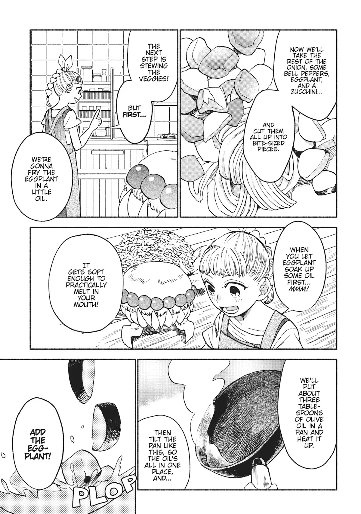 Owari Nochi, Asanagi Kurashi. Chapter 2 page 13 - Chapter 2: Running Errands & a Twist on Ratatouille