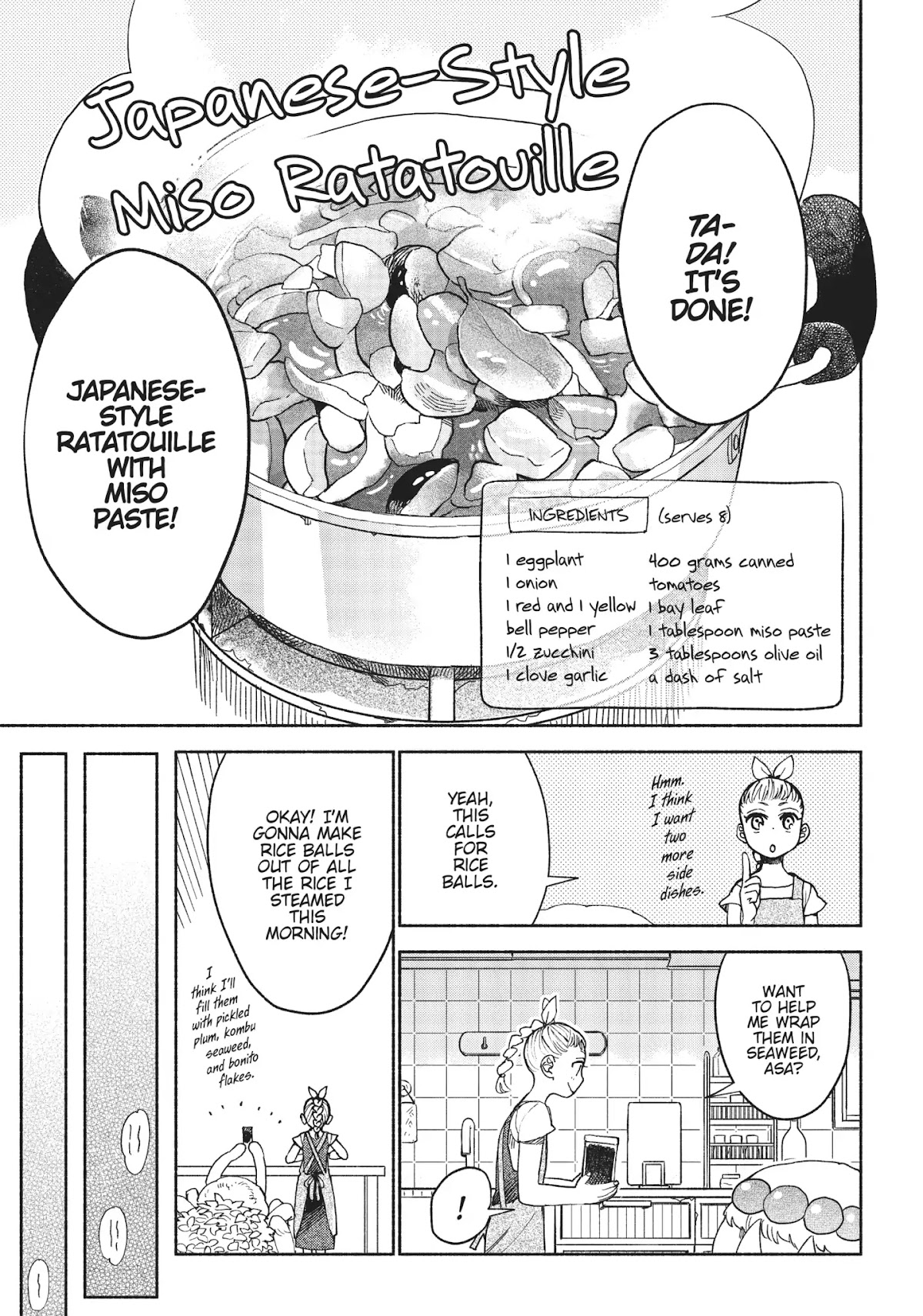 Owari Nochi, Asanagi Kurashi. Chapter 2 page 17 - Chapter 2: Running Errands & a Twist on Ratatouille