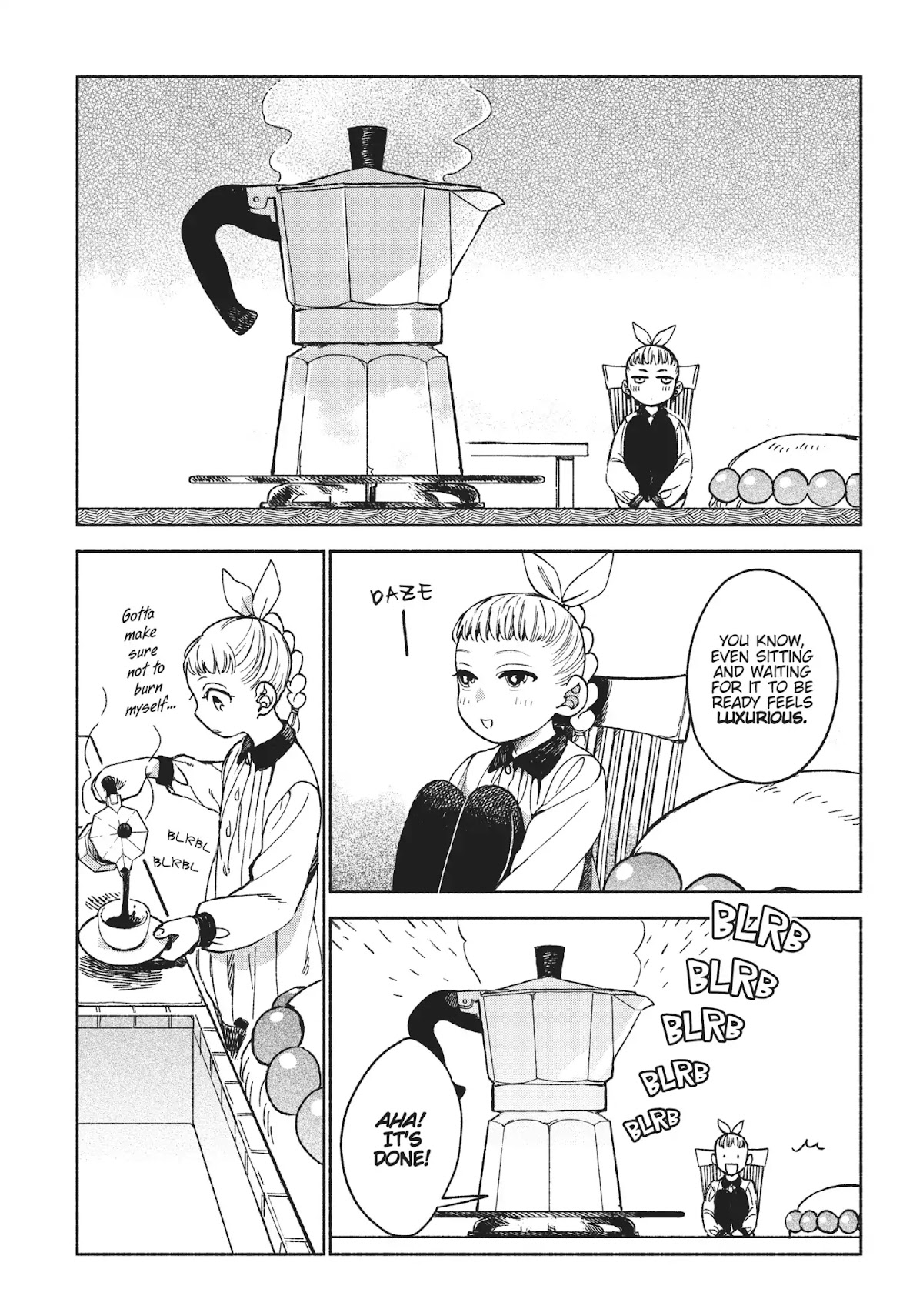 Owari Nochi, Asanagi Kurashi. Chapter 3 page 15 - Chapter 3: Tipsiness & a Simple Moka Pot