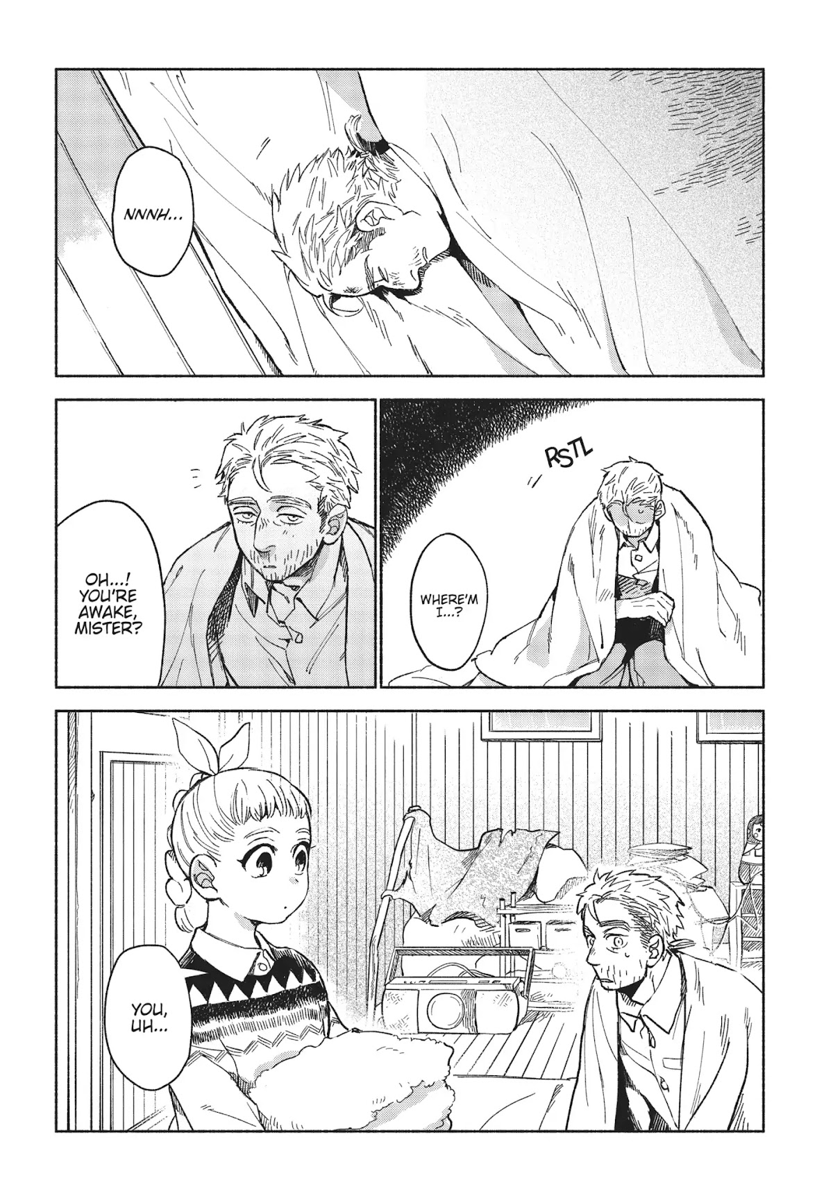 Owari Nochi, Asanagi Kurashi. Chapter 4 page 16 - Chapter 4: Unexpected Visitors & Warm Turnip Soup