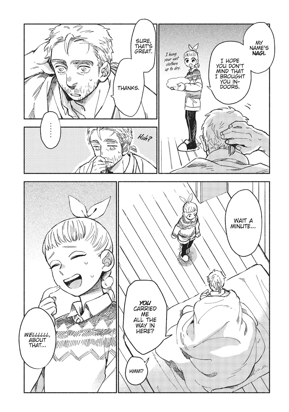 Owari Nochi, Asanagi Kurashi. Chapter 4 page 17 - Chapter 4: Unexpected Visitors & Warm Turnip Soup