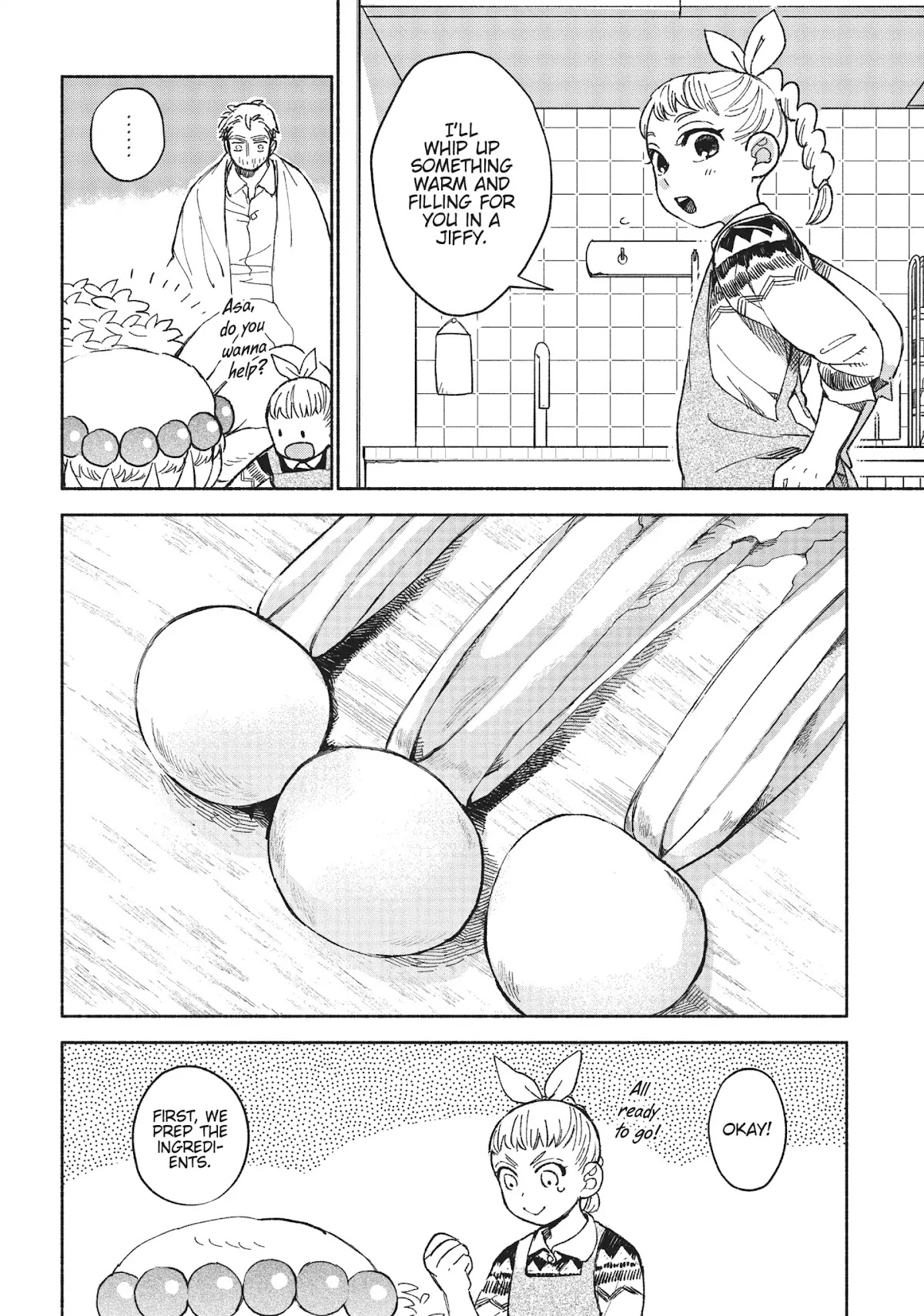Owari Nochi, Asanagi Kurashi. Chapter 4 page 22 - Chapter 4: Unexpected Visitors & Warm Turnip Soup