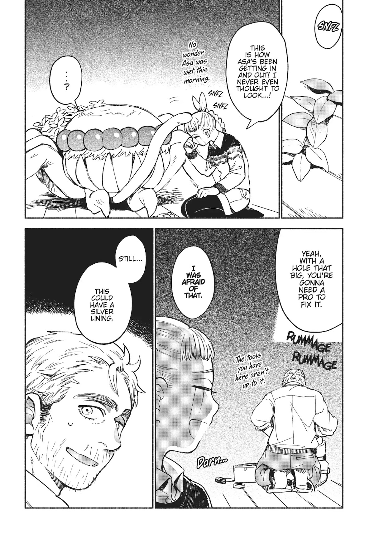 Owari Nochi, Asanagi Kurashi. Chapter 4 page 40 - Chapter 4: Unexpected Visitors & Warm Turnip Soup