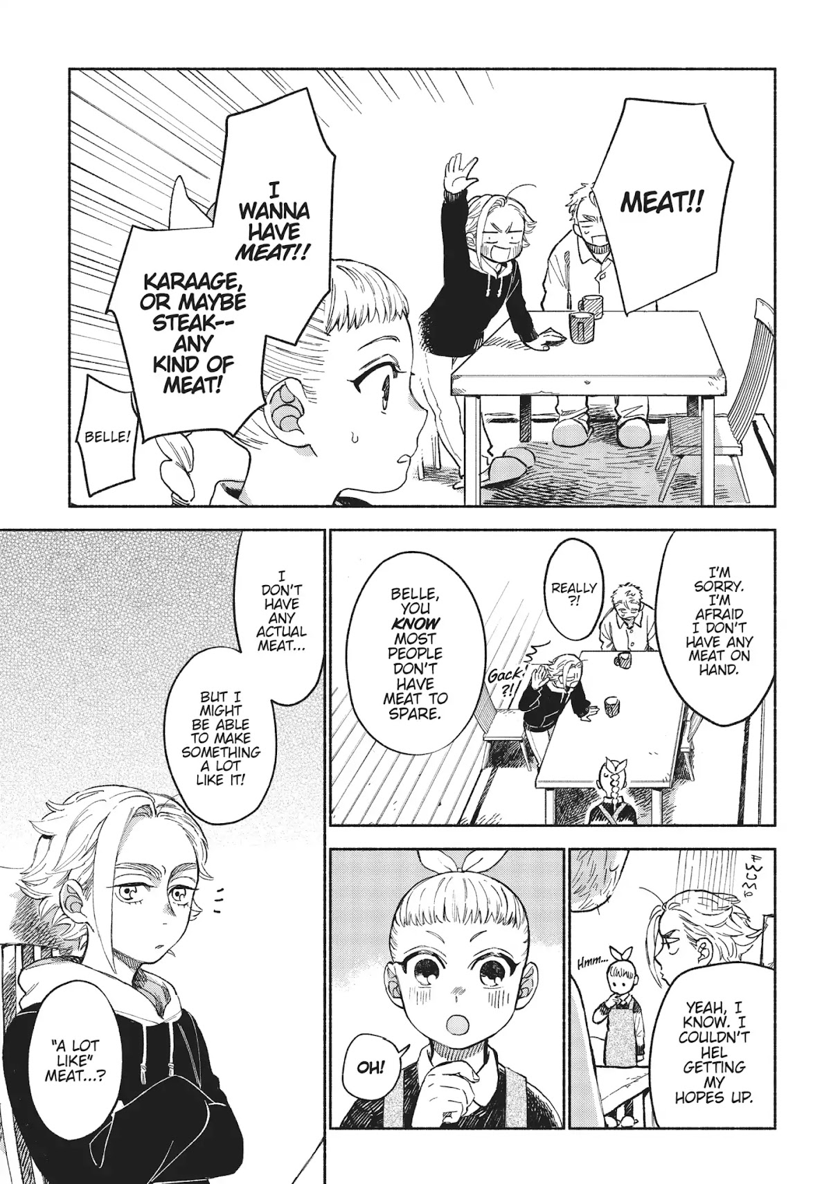 Owari Nochi, Asanagi Kurashi. Chapter 5 page 25 - Chapter 5: Belle & an Unusual Karaage