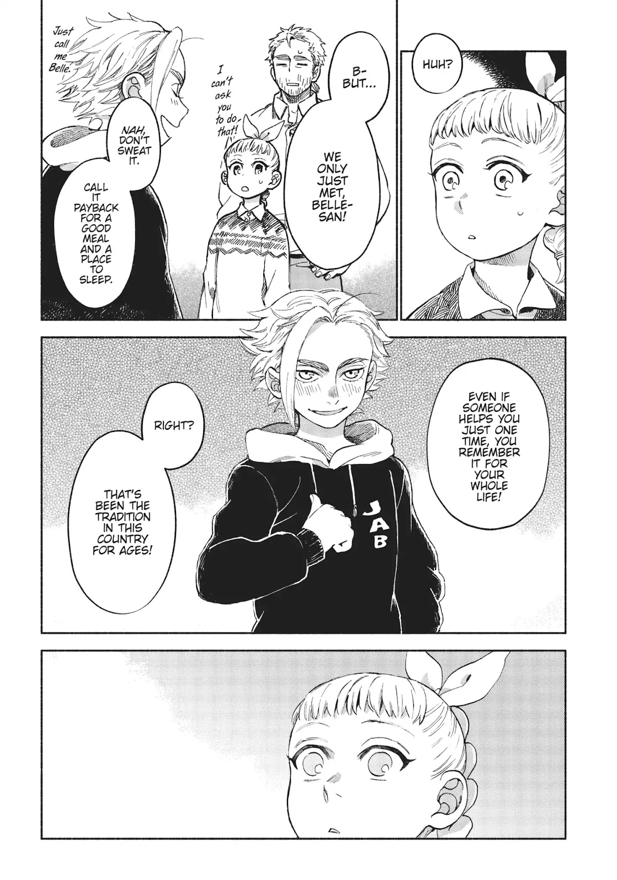 Owari Nochi, Asanagi Kurashi. Chapter 5 page 36 - Chapter 5: Belle & an Unusual Karaage