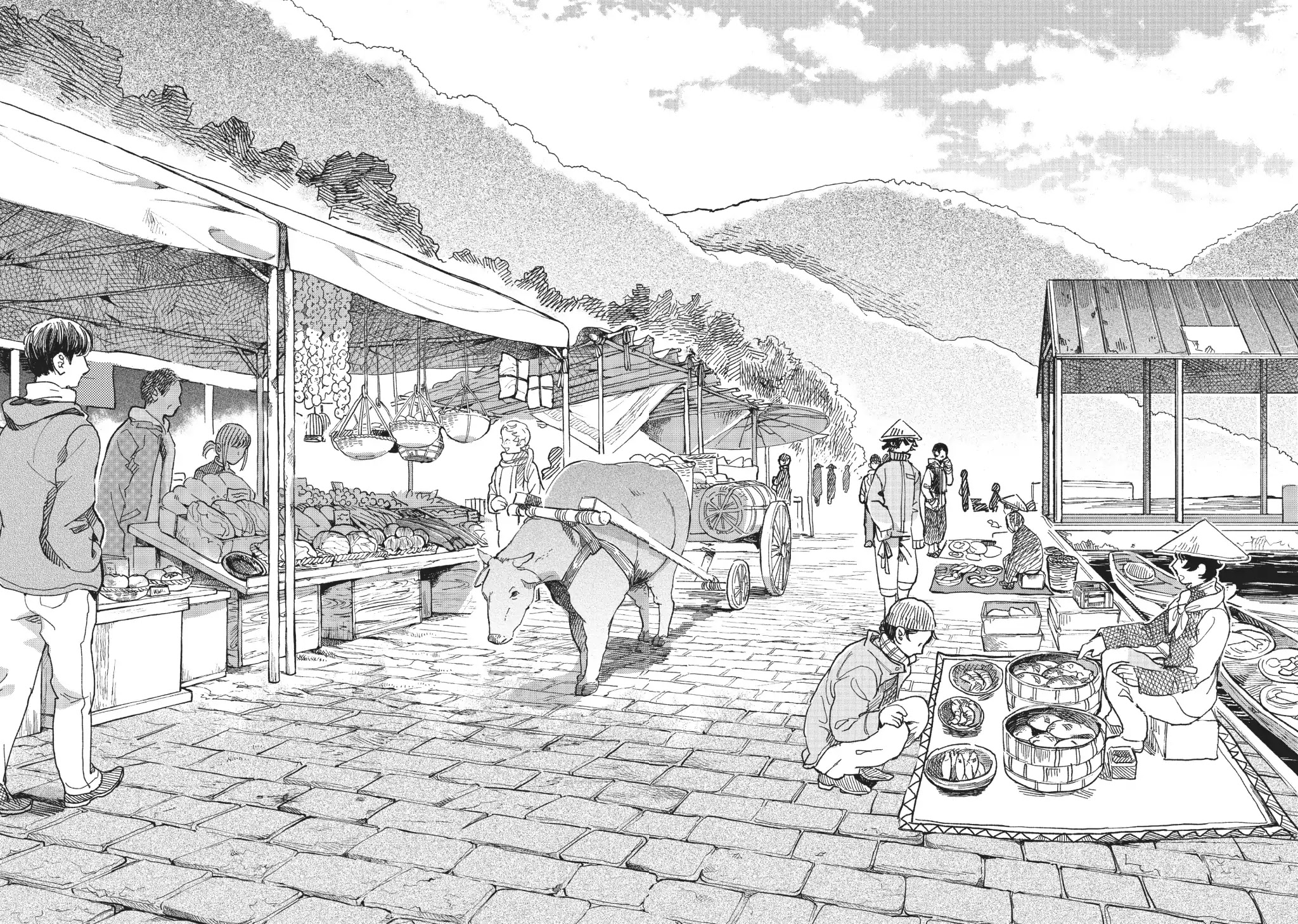 Owari Nochi, Asanagi Kurashi. Chapter 6 page 10 - Chapter 6: Morning Market & Walnut Soup