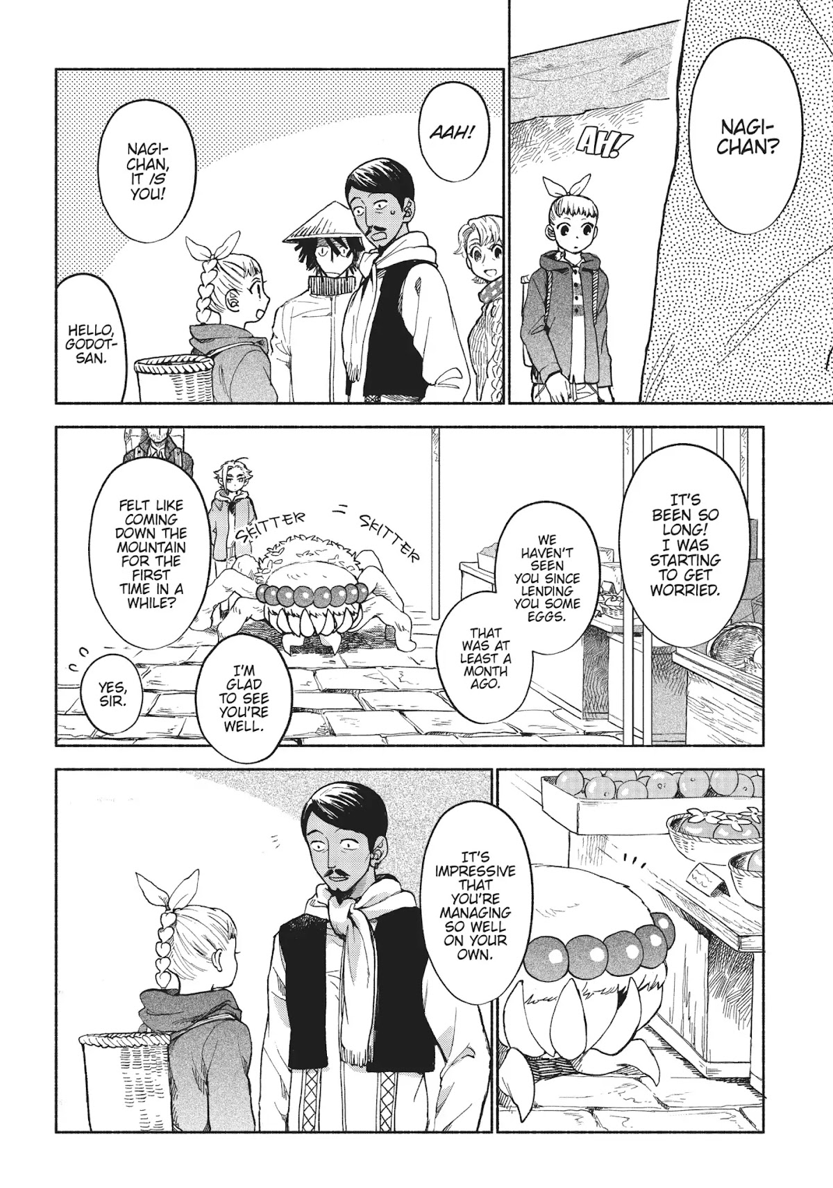 Owari Nochi, Asanagi Kurashi. Chapter 6 page 13 - Chapter 6: Morning Market & Walnut Soup
