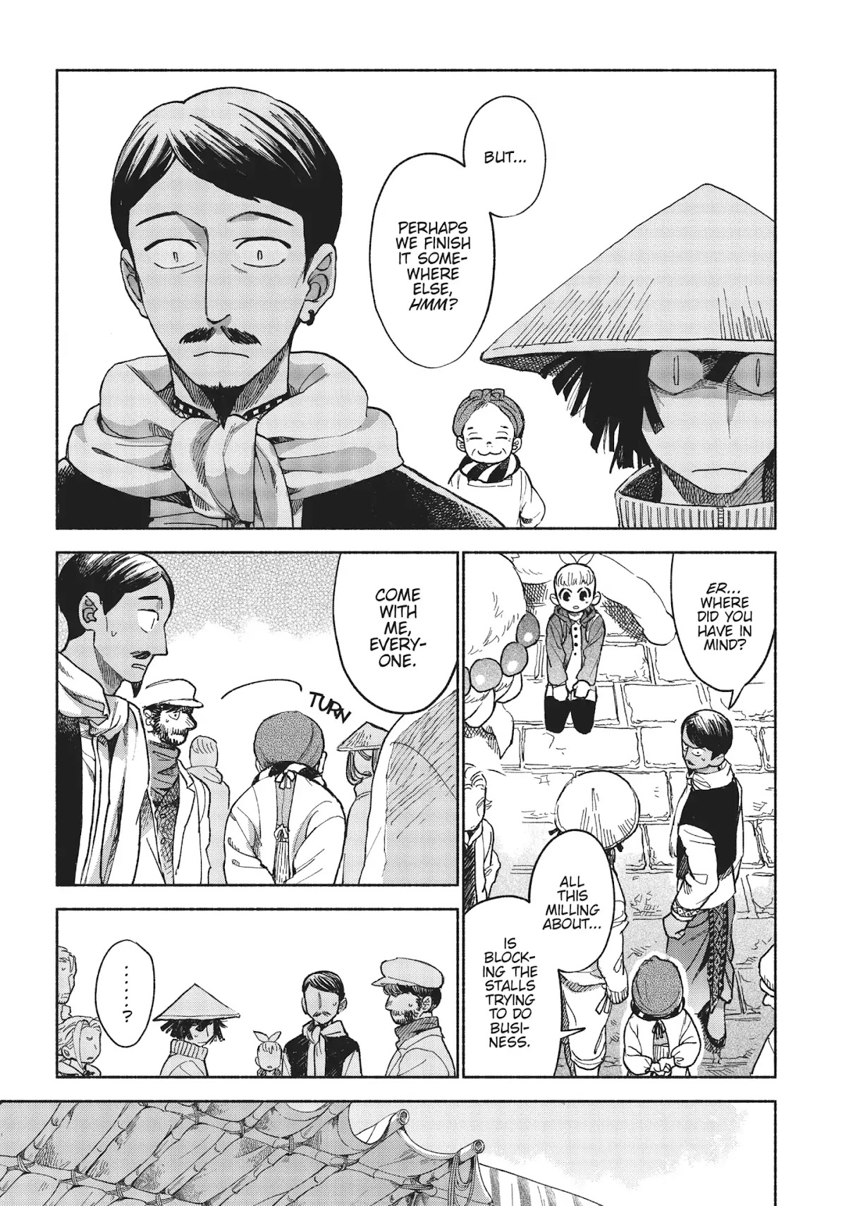 Owari Nochi, Asanagi Kurashi. Chapter 6 page 21 - Chapter 6: Morning Market & Walnut Soup