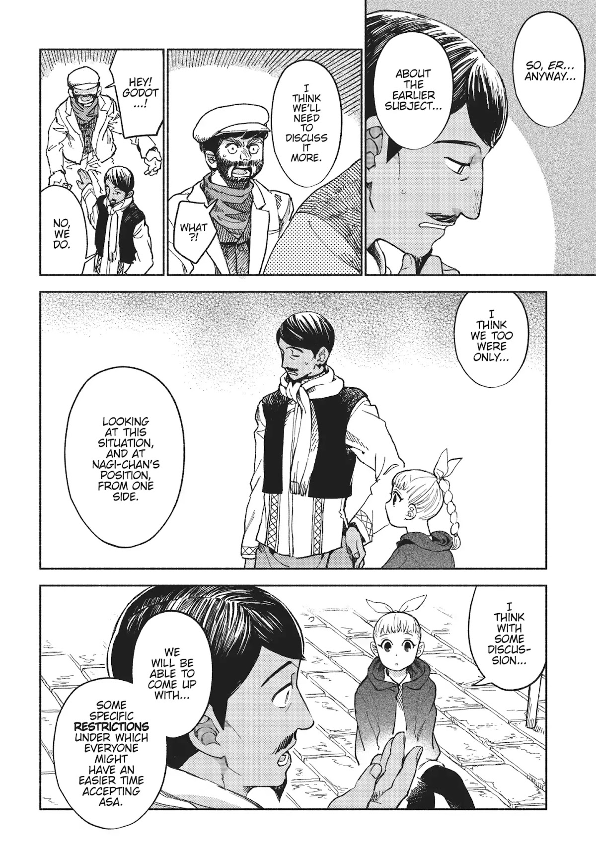 Owari Nochi, Asanagi Kurashi. Chapter 6 page 31 - Chapter 6: Morning Market & Walnut Soup