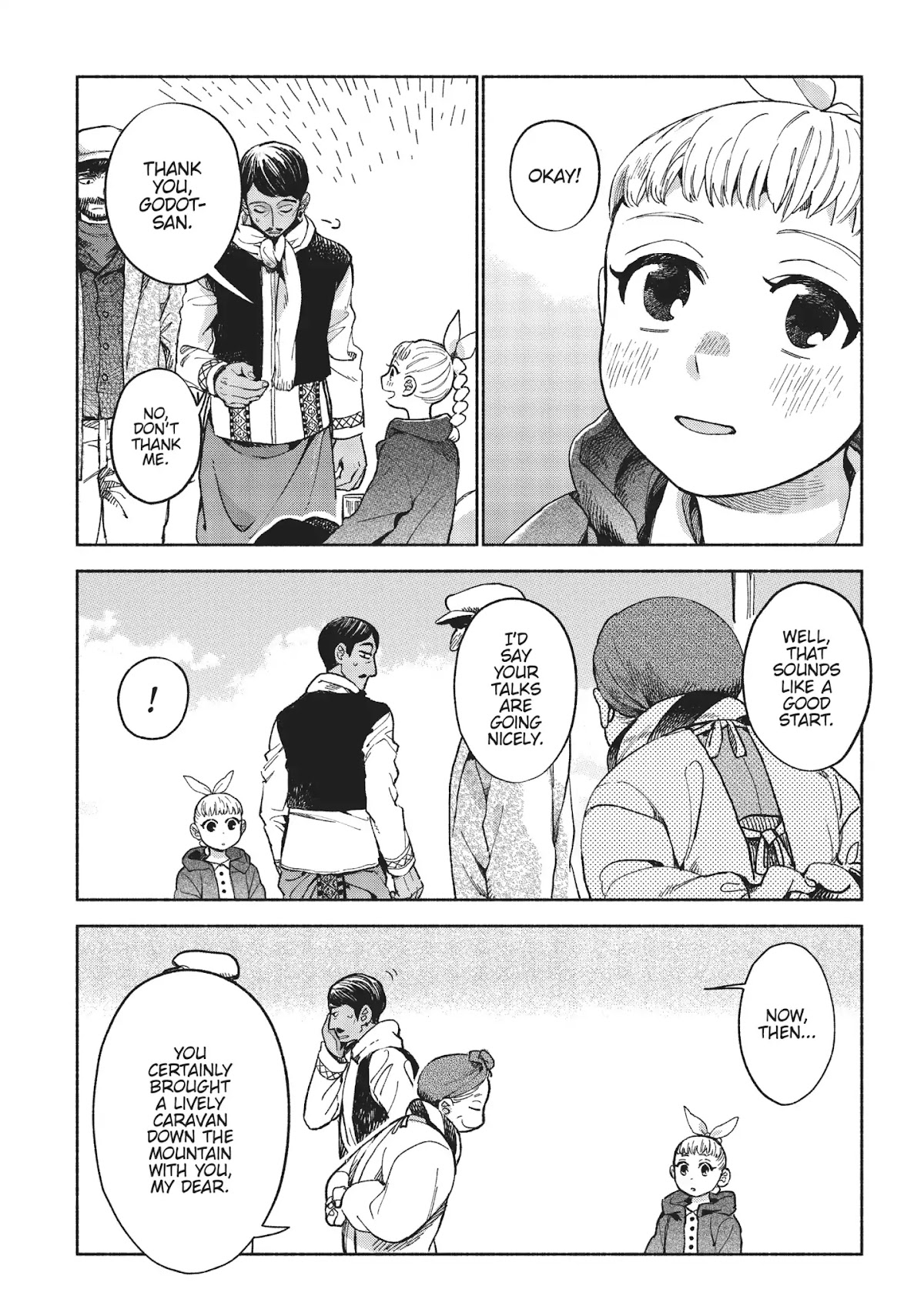 Owari Nochi, Asanagi Kurashi. Chapter 6 page 32 - Chapter 6: Morning Market & Walnut Soup