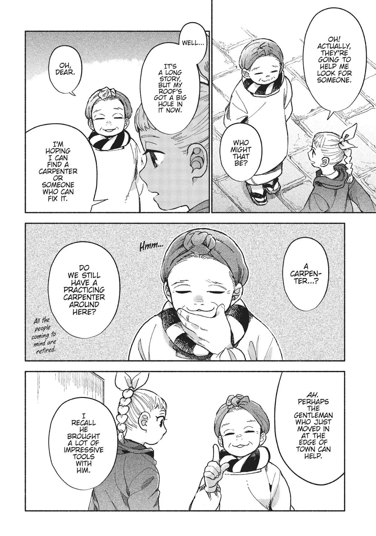Owari Nochi, Asanagi Kurashi. Chapter 6 page 33 - Chapter 6: Morning Market & Walnut Soup