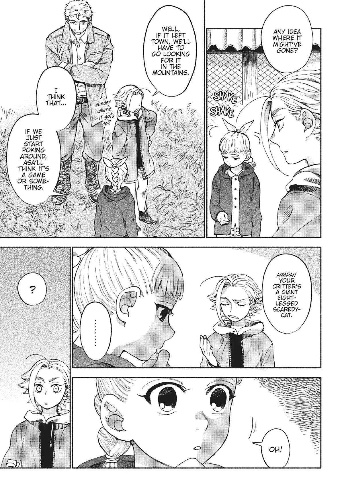 Owari Nochi, Asanagi Kurashi. Chapter 7 page 11 - Chapter 7: Missing Asa & a Creamy Stew