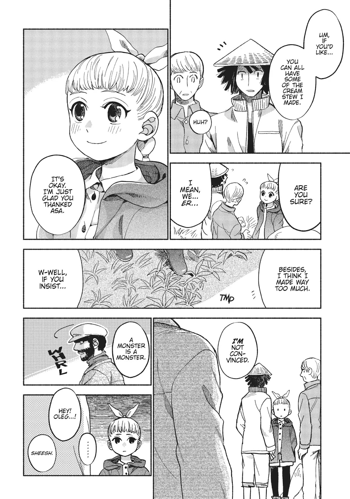 Owari Nochi, Asanagi Kurashi. Chapter 7 page 32 - Chapter 7: Missing Asa & a Creamy Stew