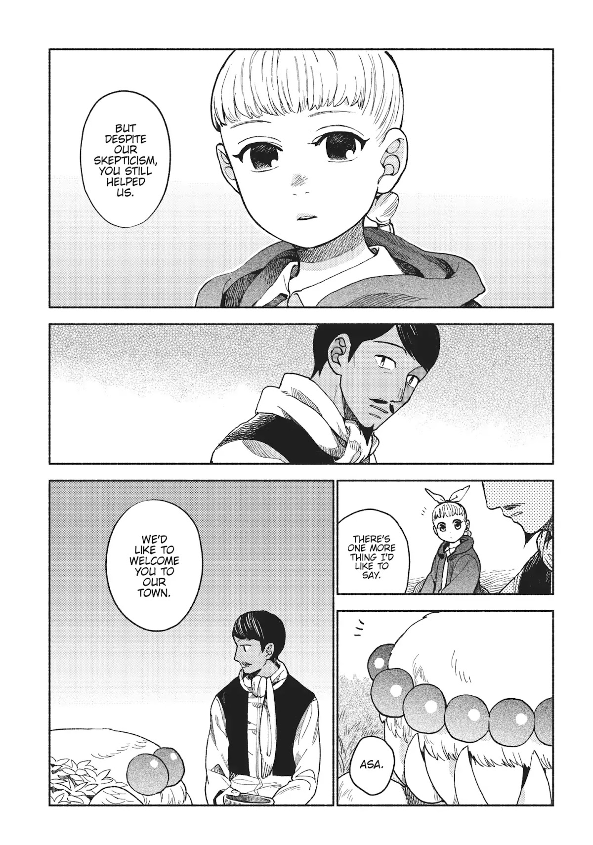 Owari Nochi, Asanagi Kurashi. Chapter 7 page 35 - Chapter 7: Missing Asa & a Creamy Stew