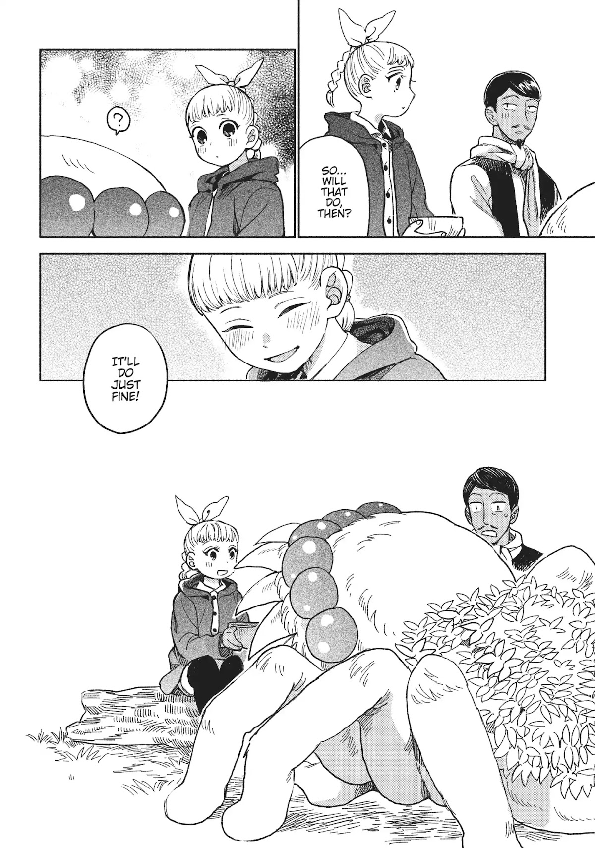 Owari Nochi, Asanagi Kurashi. Chapter 7 page 36 - Chapter 7: Missing Asa & a Creamy Stew