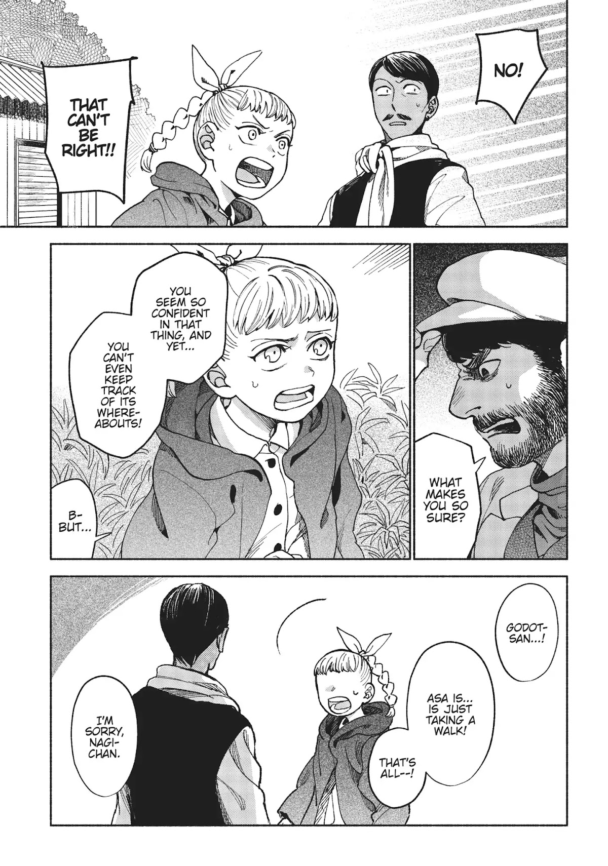Owari Nochi, Asanagi Kurashi. Chapter 7 page 5 - Chapter 7: Missing Asa & a Creamy Stew