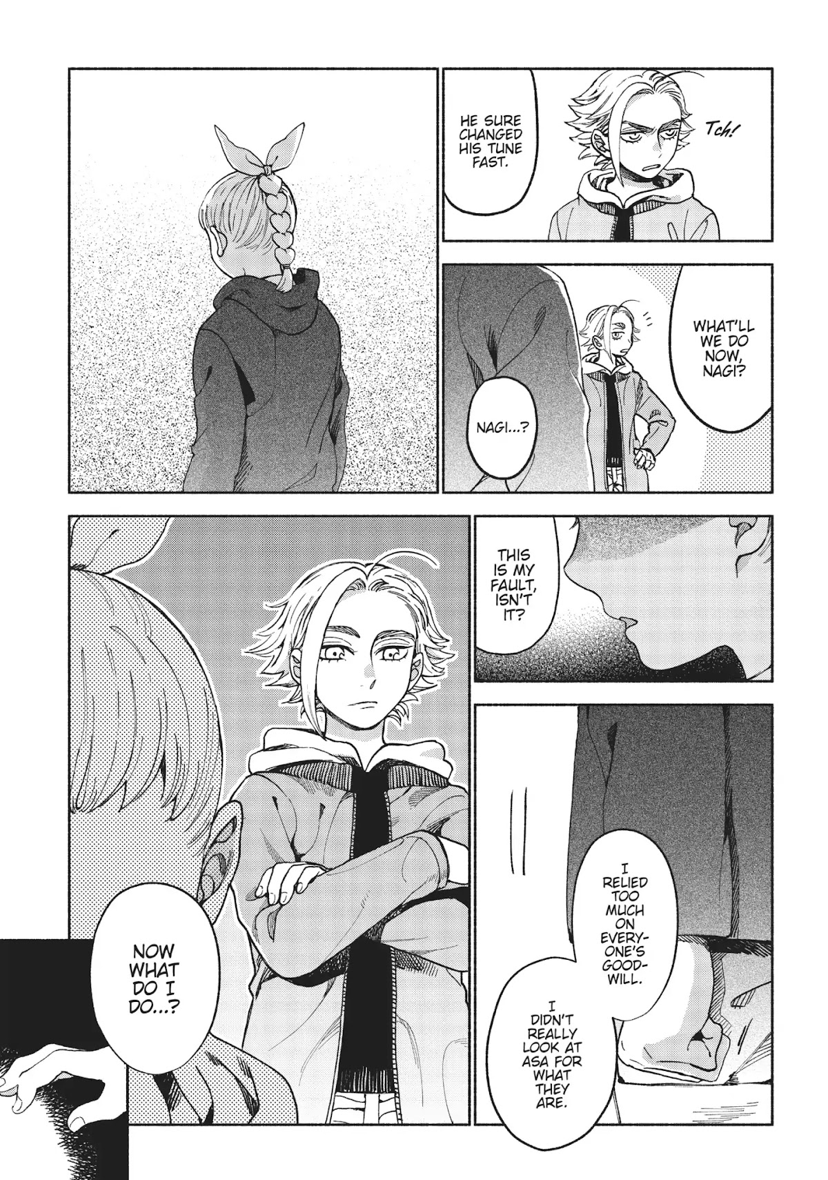 Owari Nochi, Asanagi Kurashi. Chapter 7 page 7 - Chapter 7: Missing Asa & a Creamy Stew