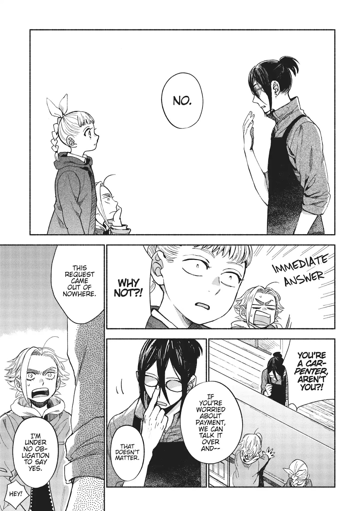Owari Nochi, Asanagi Kurashi. Chapter 8 page 22 - Chapter 8: An Eccentric & Cooking with Sea Bream - Part 1
