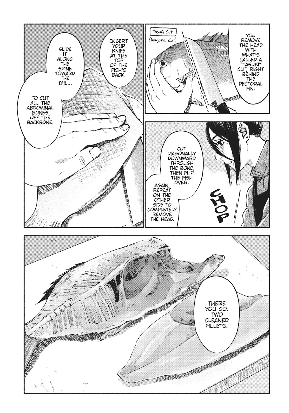 Owari Nochi, Asanagi Kurashi. Chapter 8 page 28 - Chapter 8: An Eccentric & Cooking with Sea Bream - Part 1