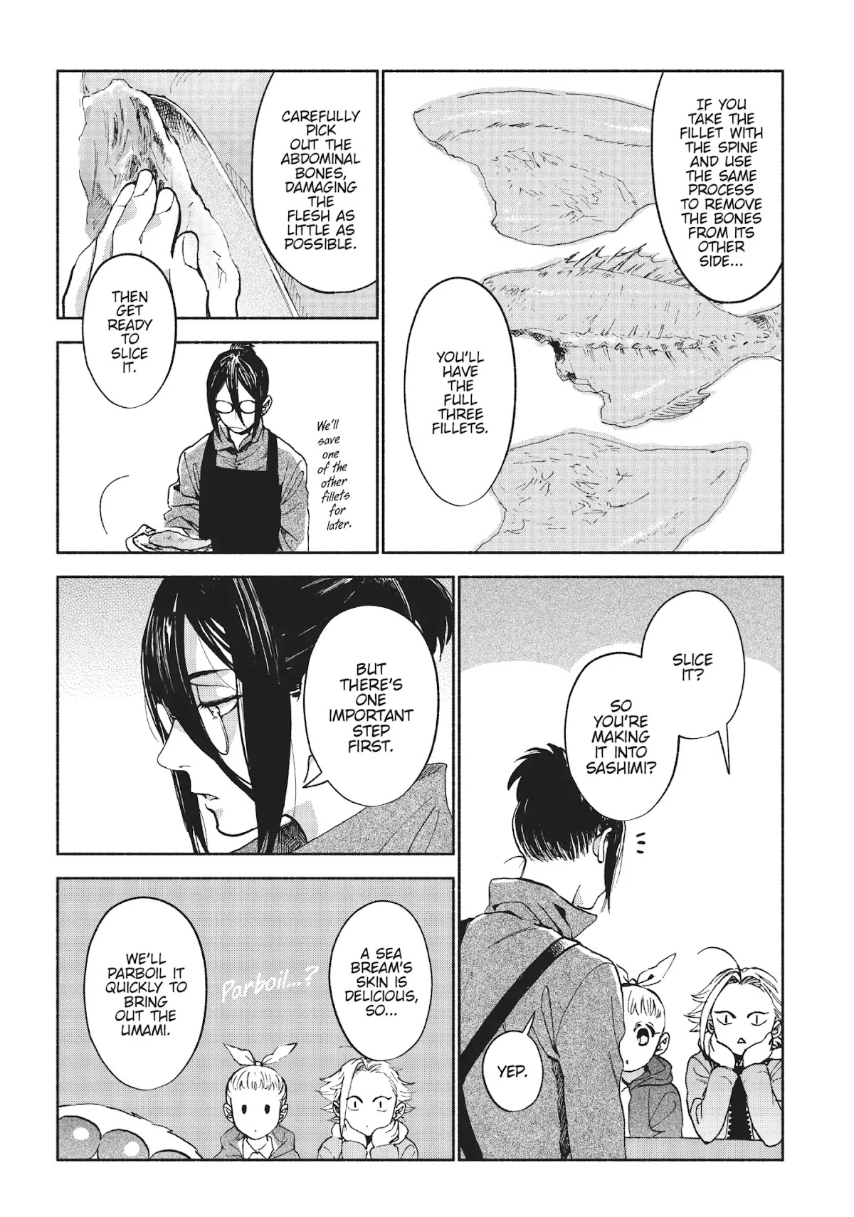 Owari Nochi, Asanagi Kurashi. Chapter 8 page 29 - Chapter 8: An Eccentric & Cooking with Sea Bream - Part 1
