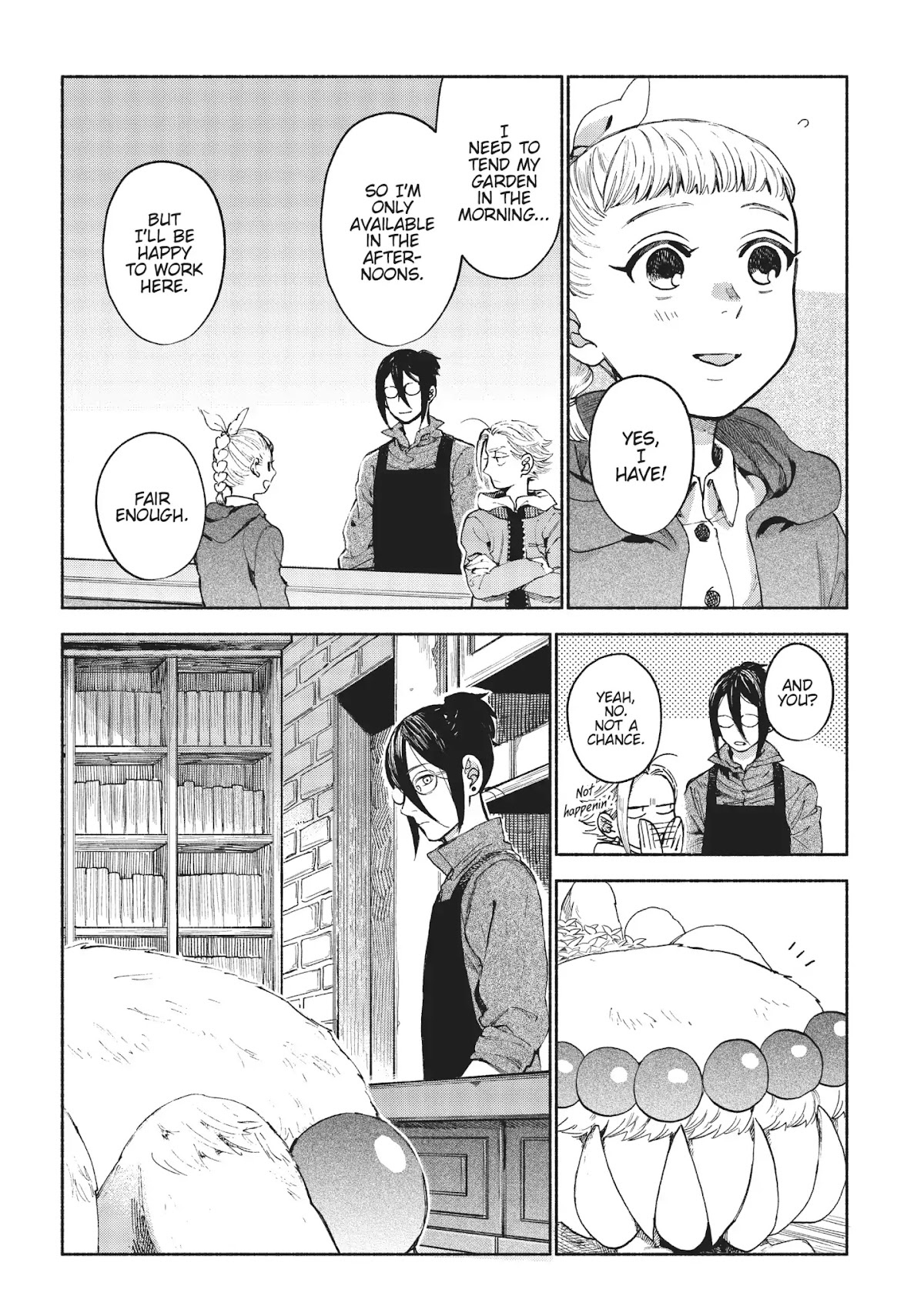 Owari Nochi, Asanagi Kurashi. Chapter 9 page 12 - Chapter 9: An Eccentric & Cooking with Sea Bream - Part 2