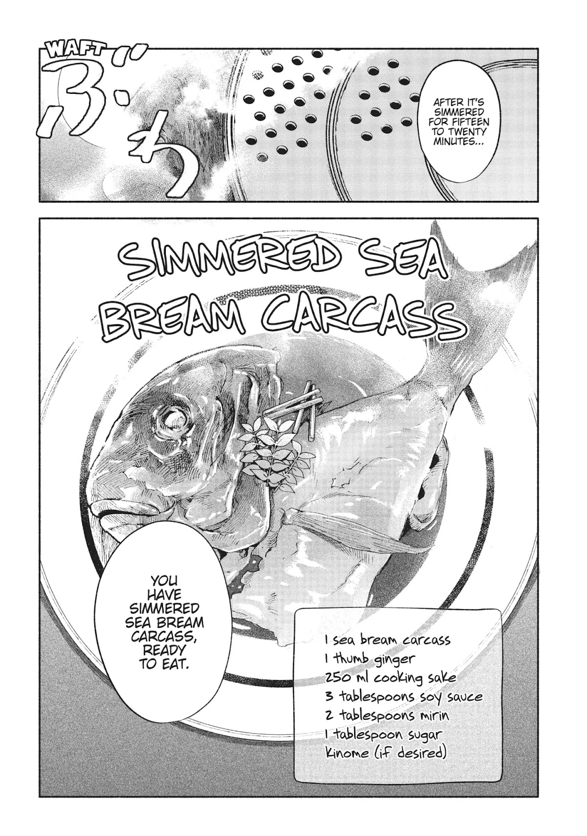 Owari Nochi, Asanagi Kurashi. Chapter 9 page 18 - Chapter 9: An Eccentric & Cooking with Sea Bream - Part 2