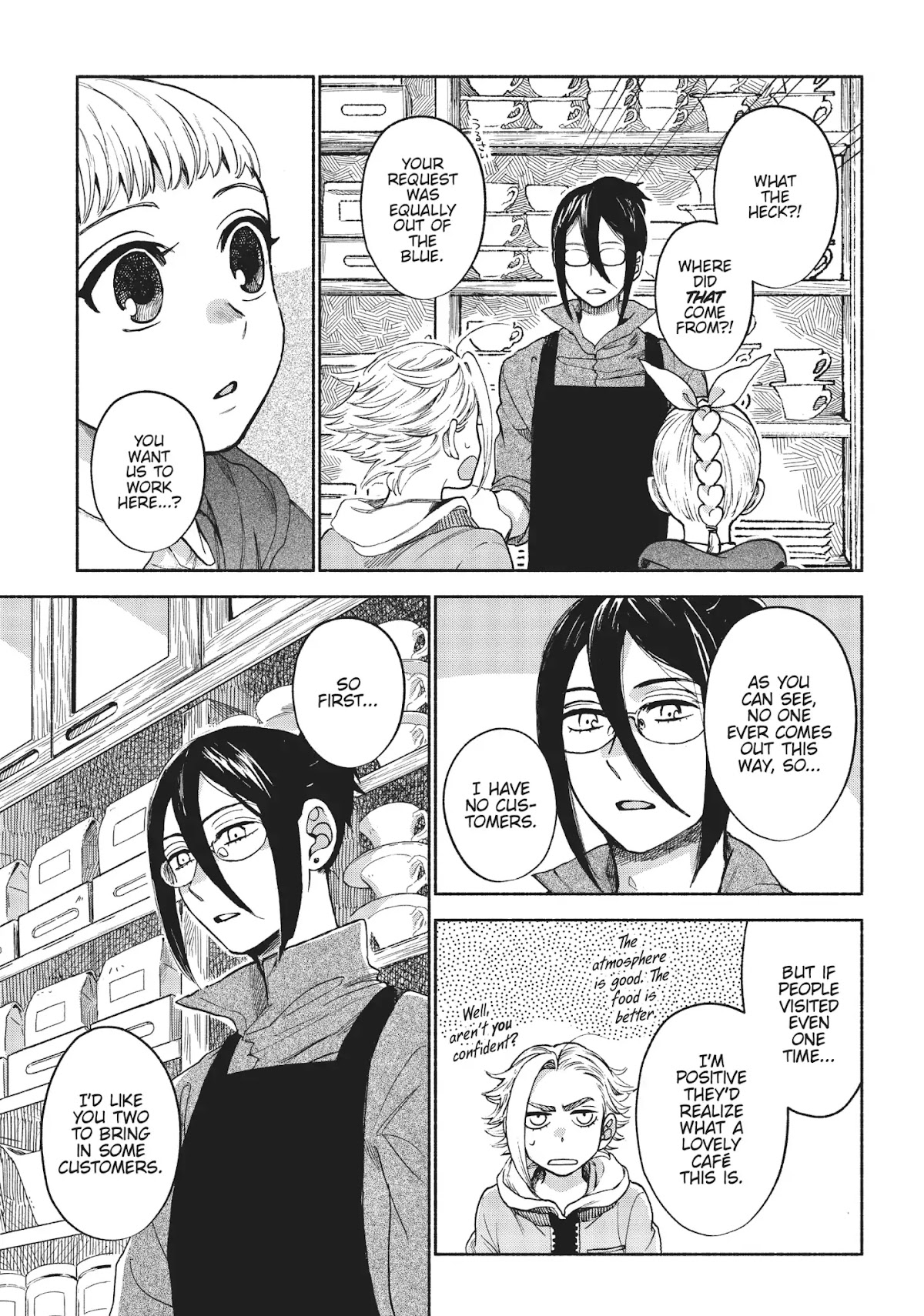 Owari Nochi, Asanagi Kurashi. Chapter 9 page 3 - Chapter 9: An Eccentric & Cooking with Sea Bream - Part 2