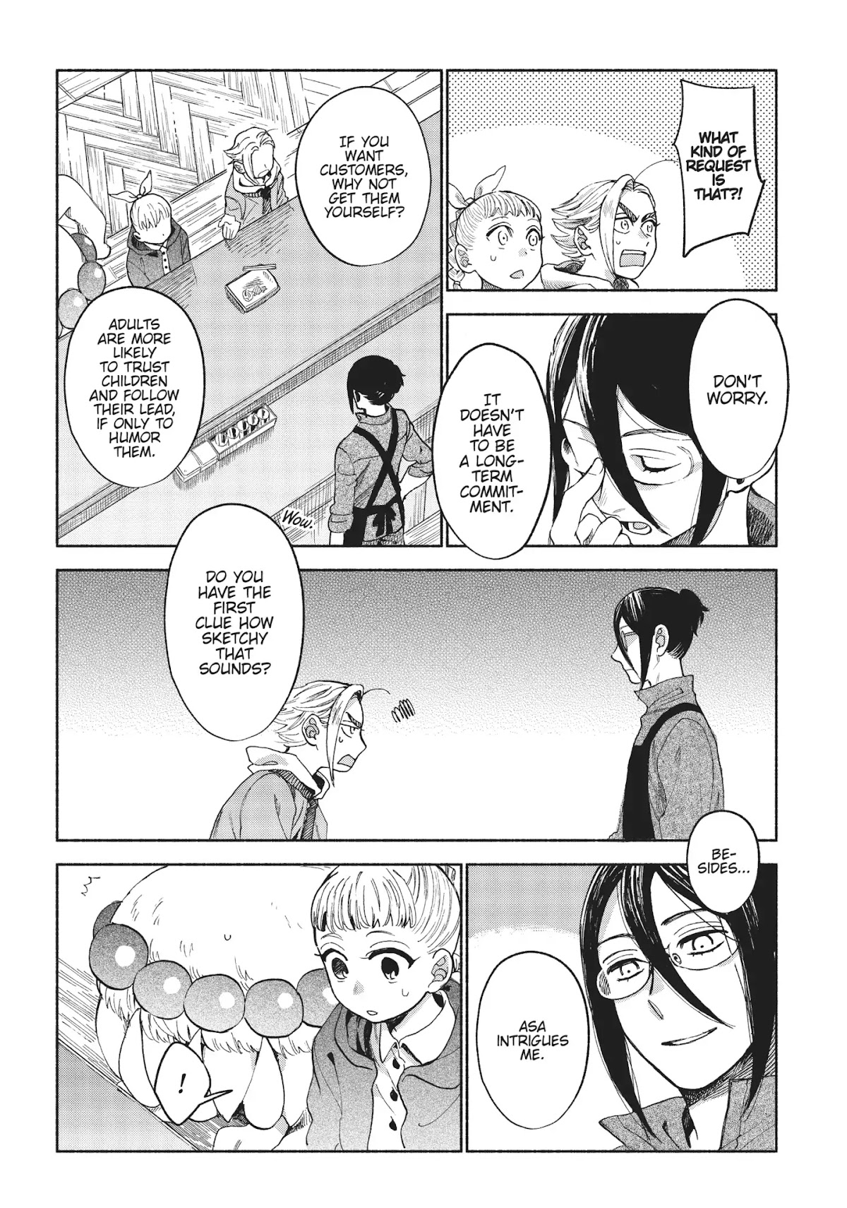Owari Nochi, Asanagi Kurashi. Chapter 9 page 4 - Chapter 9: An Eccentric & Cooking with Sea Bream - Part 2