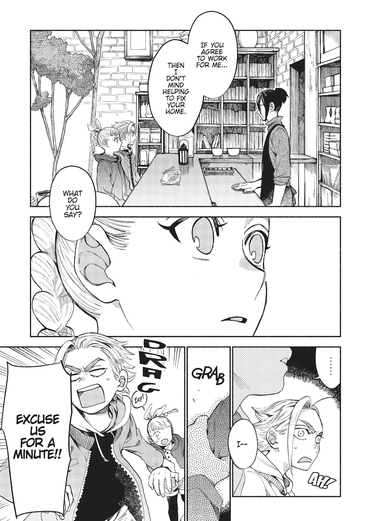 Owari Nochi, Asanagi Kurashi. Chapter 9 page 5 - Chapter 9: An Eccentric & Cooking with Sea Bream - Part 2