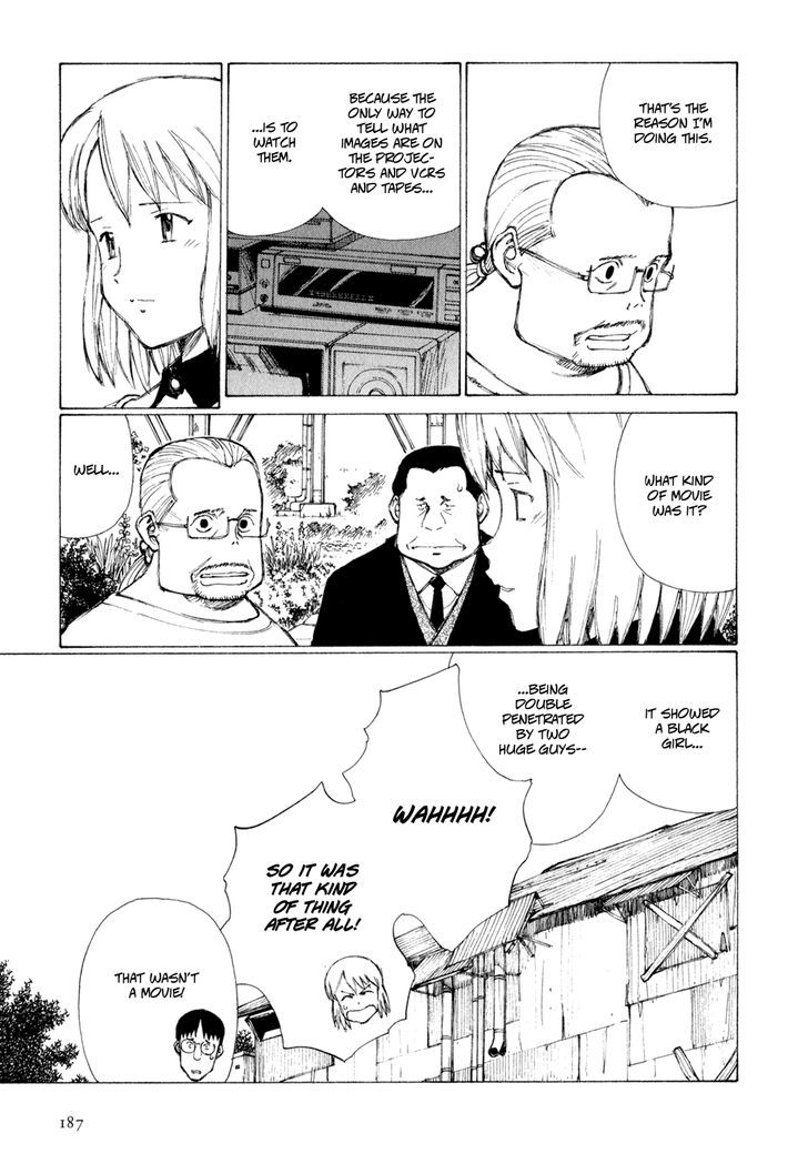 Owari to Hajimari no Miles Chapter 9 page 14 - Chapter 9 : The Machine that Project Fictive Images, Part 2
