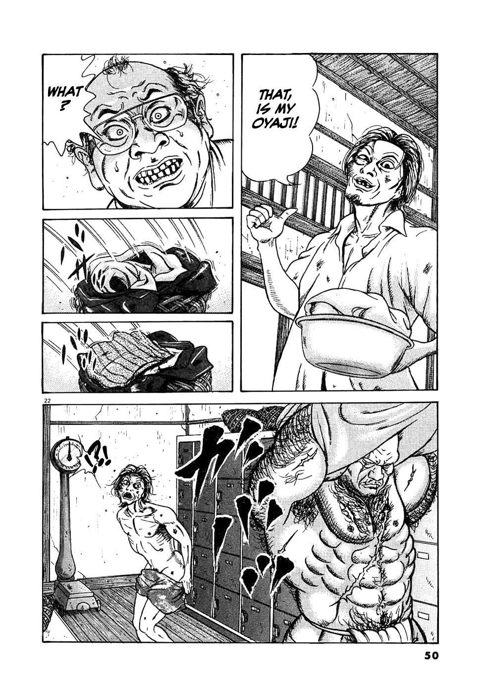 Oyaji Chapter 10 page 22 - Chapter 10: A Life full of Scars