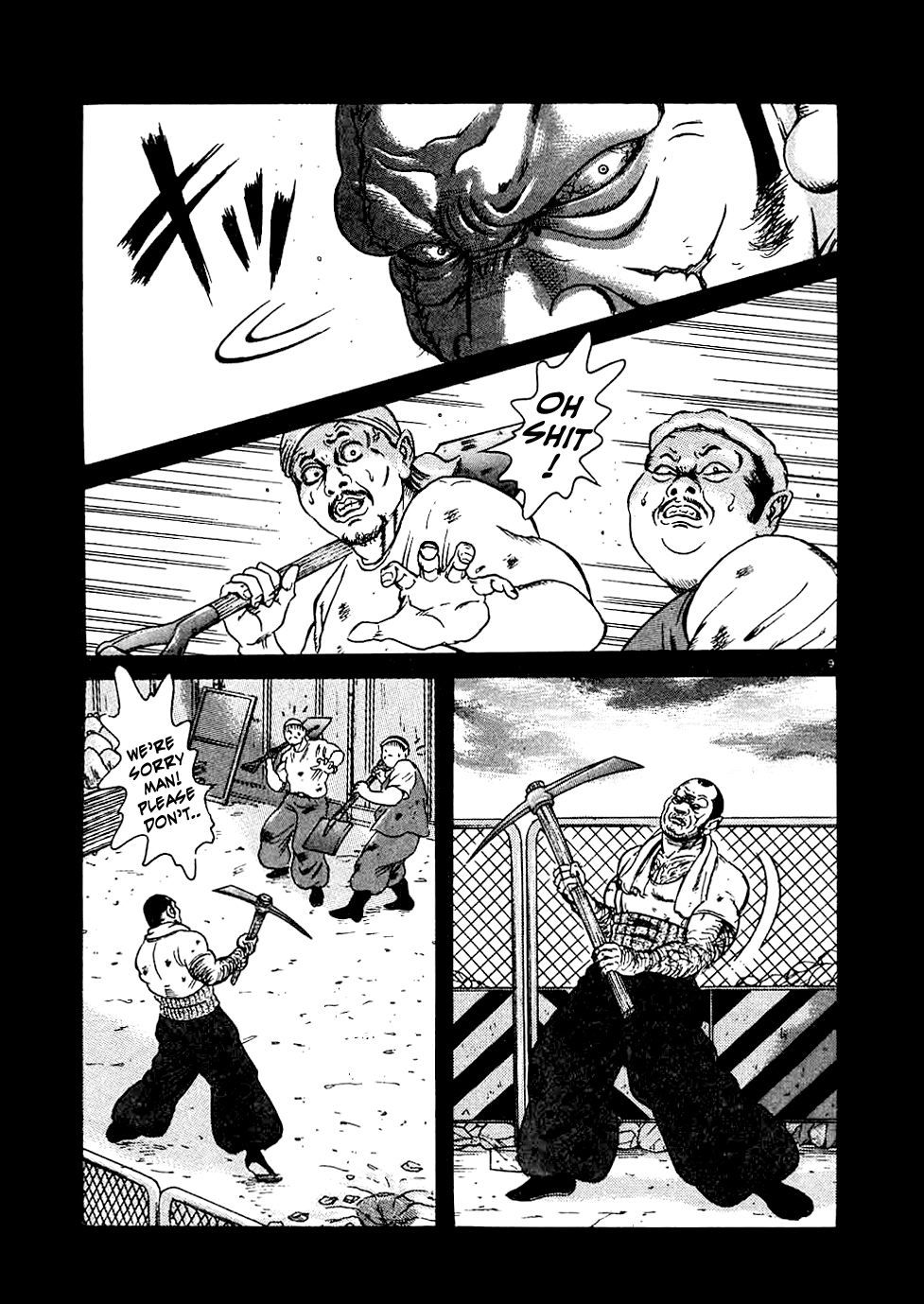 Oyaji Chapter 10 page 9 - Chapter 10: A Life full of Scars
